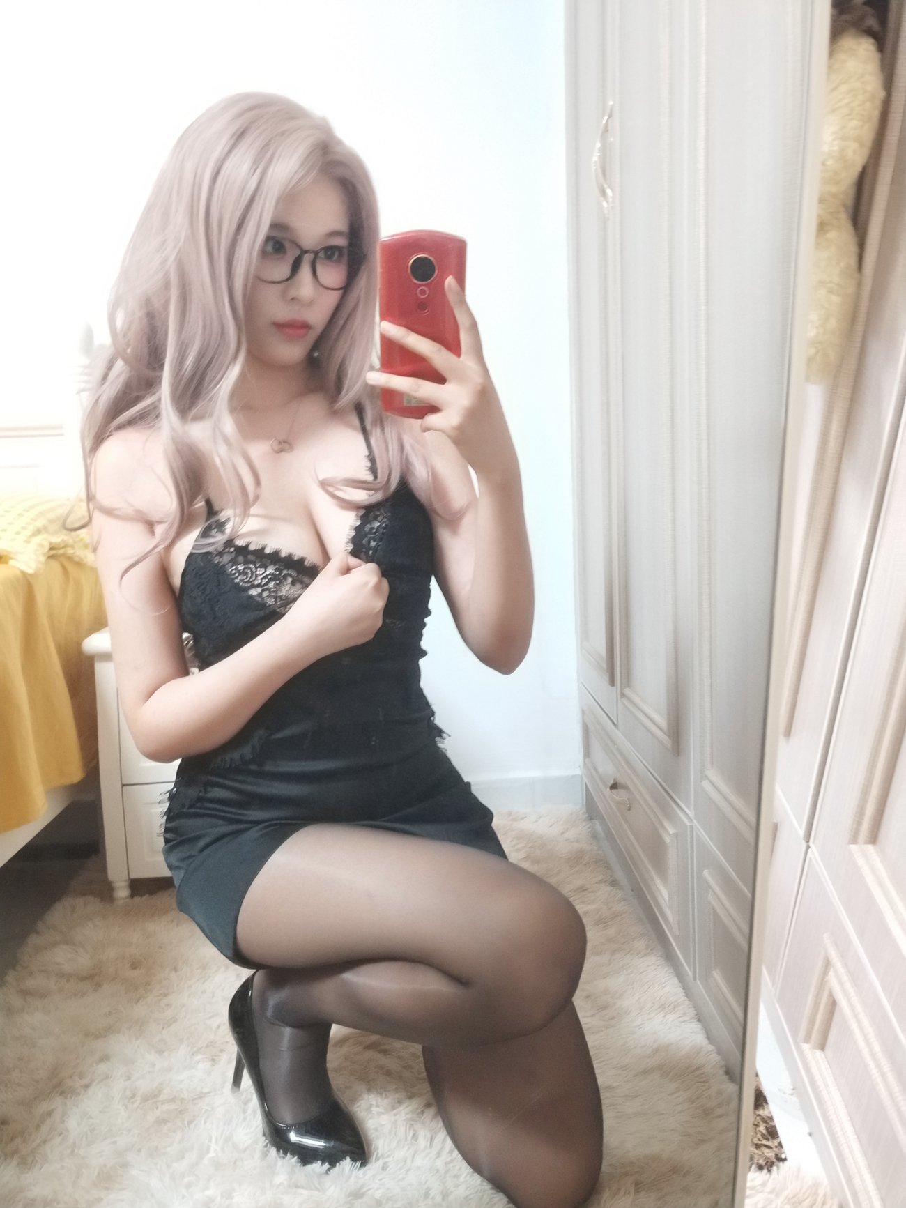 图片[17]-轩萧学姐 – 眼镜娘[20P] – 速更版-美库