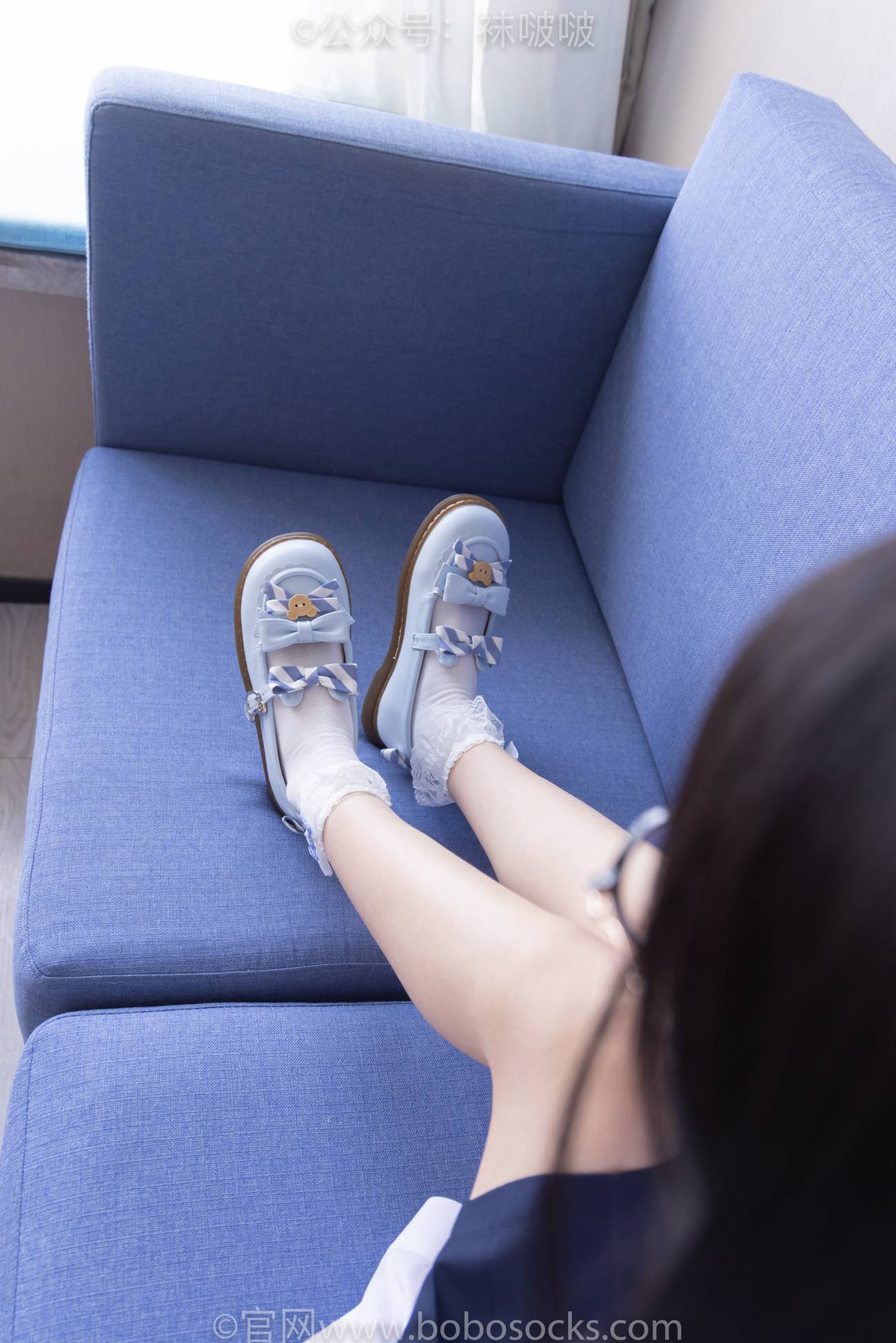 图片[15]-[BoBoSocks袜啵啵]NO.070 稚予-皮鞋、拖鞋、过膝袜、白棉袜[148P] – 速更版-美库