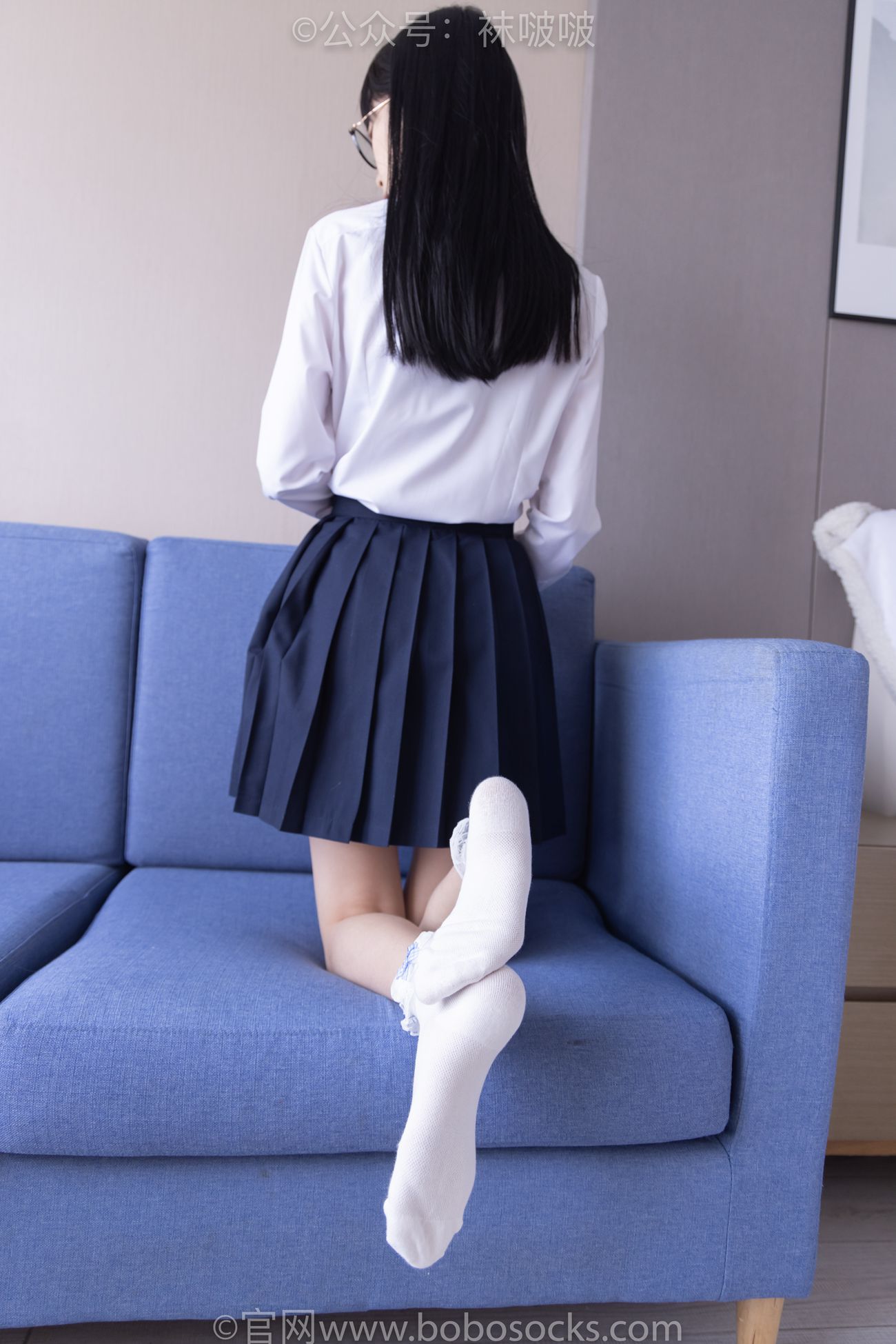 图片[35]-[BoBoSocks袜啵啵]NO.070 稚予-皮鞋、拖鞋、过膝袜、白棉袜[148P] – 速更版-美库