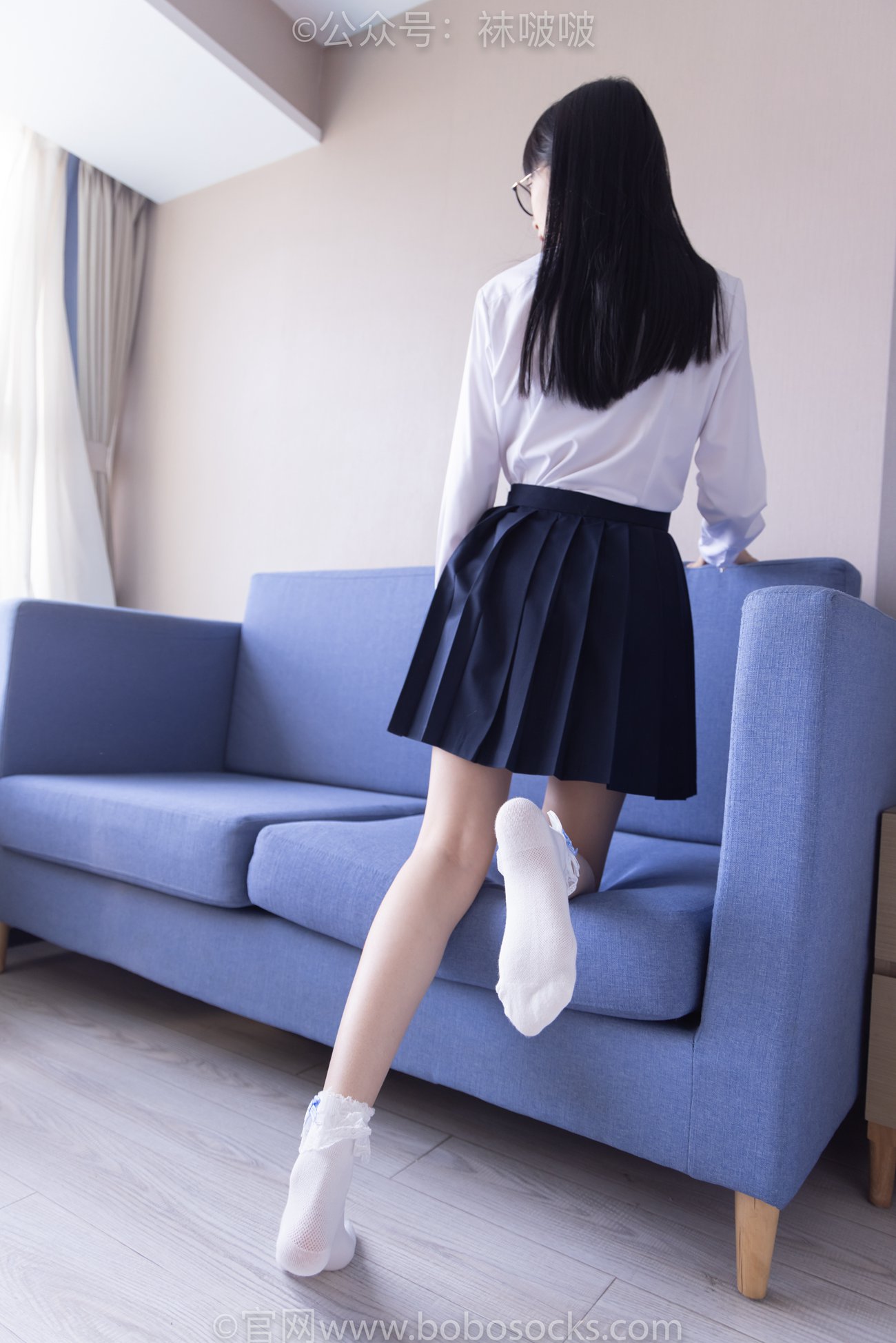 图片[38]-[BoBoSocks袜啵啵]NO.070 稚予-皮鞋、拖鞋、过膝袜、白棉袜[148P] – 速更版-美库