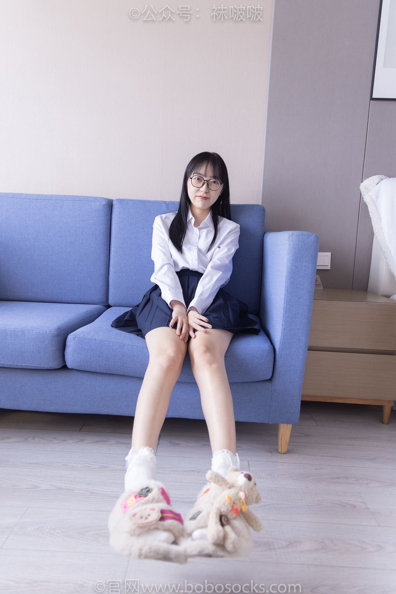 图片[49]-[BoBoSocks袜啵啵]NO.070 稚予-皮鞋、拖鞋、过膝袜、白棉袜[148P] – 速更版-美库