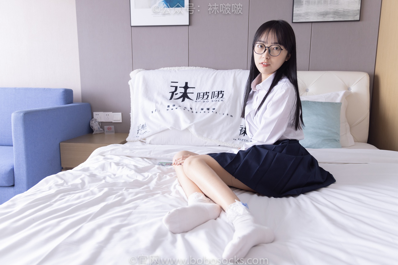 图片[59]-[BoBoSocks袜啵啵]NO.070 稚予-皮鞋、拖鞋、过膝袜、白棉袜[148P] – 速更版-美库