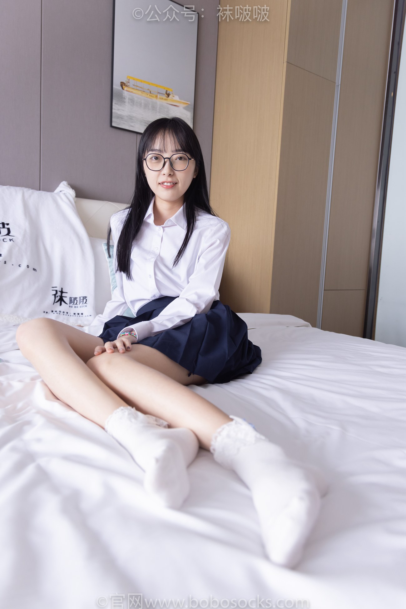 图片[61]-[BoBoSocks袜啵啵]NO.070 稚予-皮鞋、拖鞋、过膝袜、白棉袜[148P] – 速更版-美库