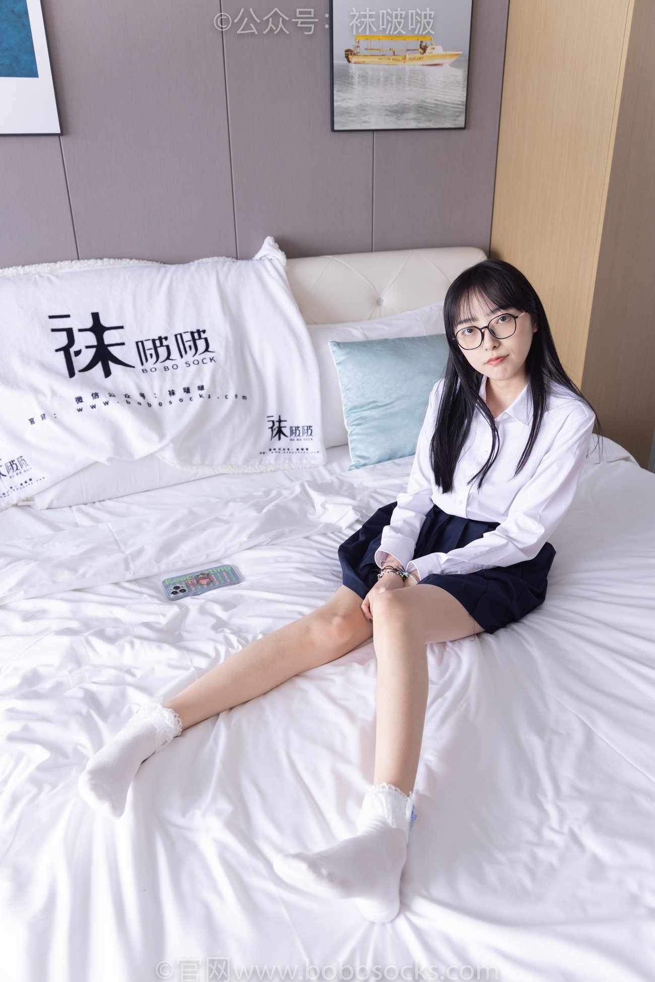 图片[64]-[BoBoSocks袜啵啵]NO.070 稚予-皮鞋、拖鞋、过膝袜、白棉袜[148P] – 速更版-美库