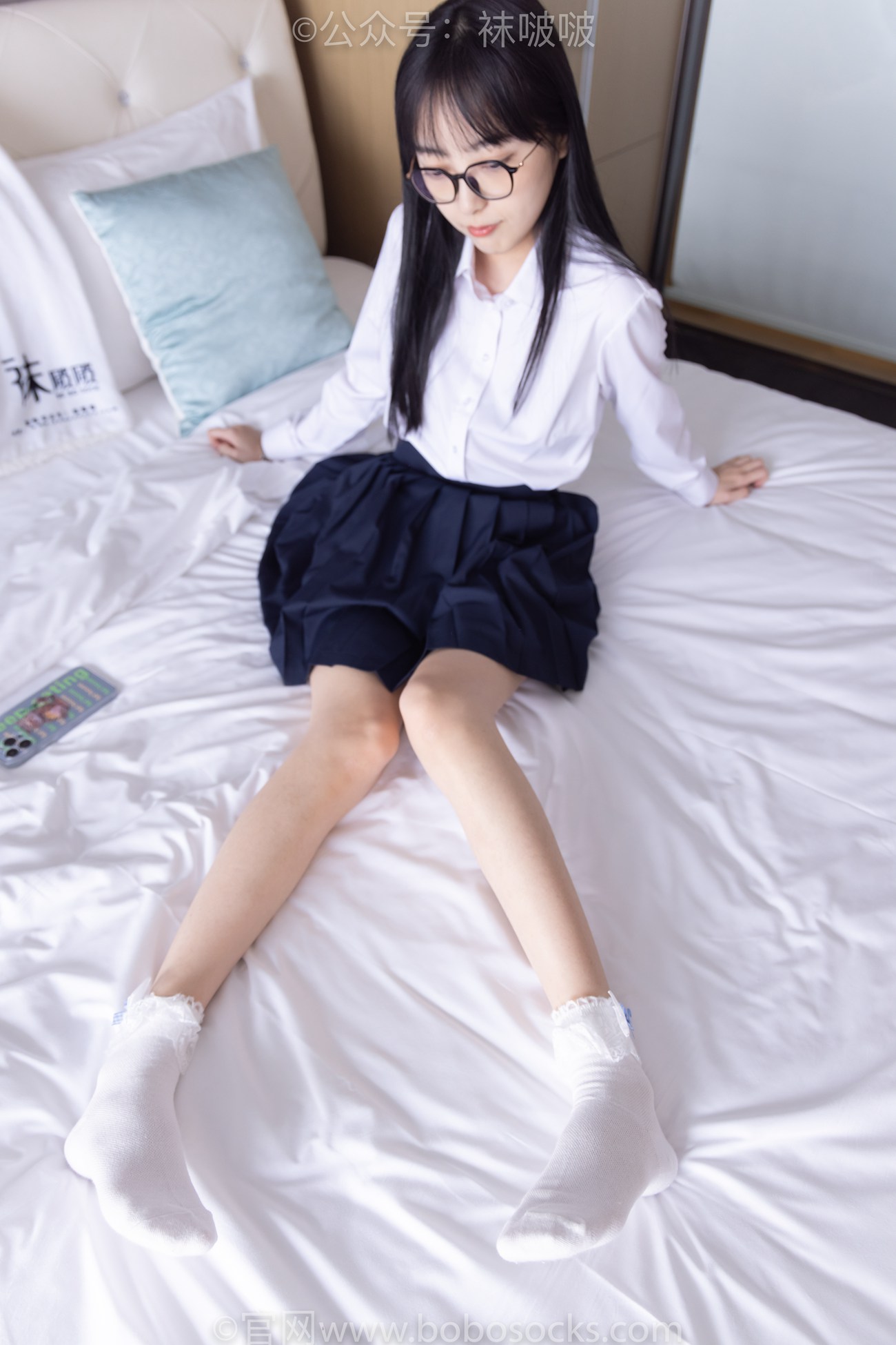 图片[65]-[BoBoSocks袜啵啵]NO.070 稚予-皮鞋、拖鞋、过膝袜、白棉袜[148P] – 速更版-美库