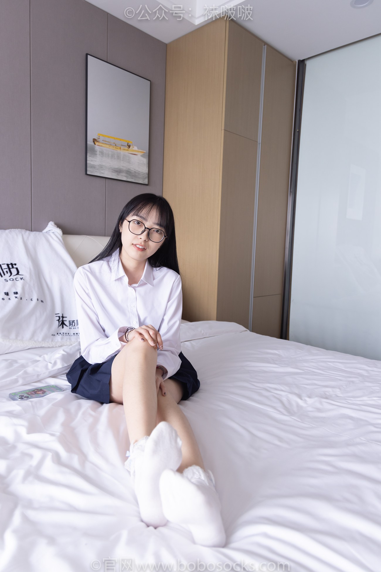 图片[72]-[BoBoSocks袜啵啵]NO.070 稚予-皮鞋、拖鞋、过膝袜、白棉袜[148P] – 速更版-美库