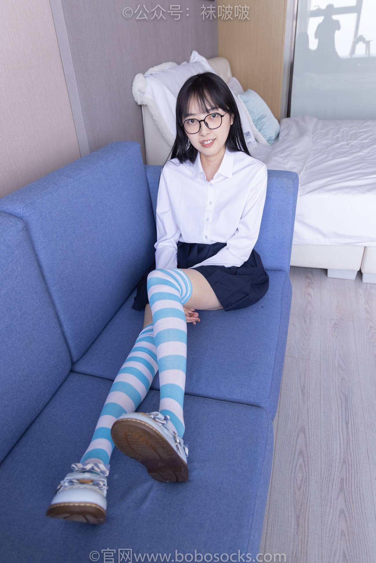 图片[87]-[BoBoSocks袜啵啵]NO.070 稚予-皮鞋、拖鞋、过膝袜、白棉袜[148P] – 速更版-美库