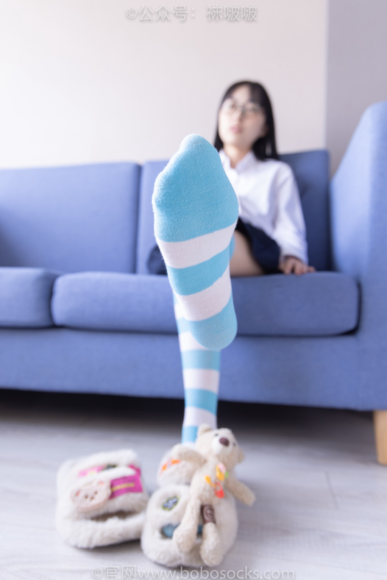 图片[109]-[BoBoSocks袜啵啵]NO.070 稚予-皮鞋、拖鞋、过膝袜、白棉袜[148P] – 速更版-美库
