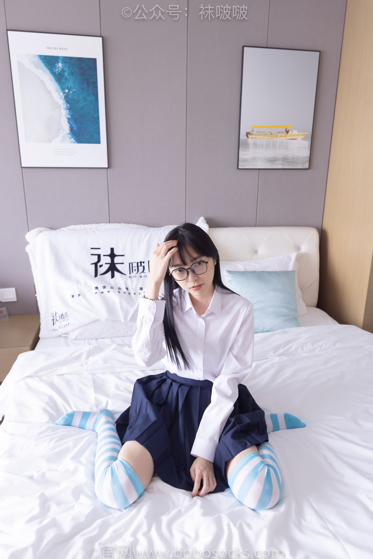 图片[118]-[BoBoSocks袜啵啵]NO.070 稚予-皮鞋、拖鞋、过膝袜、白棉袜[148P] – 速更版-美库