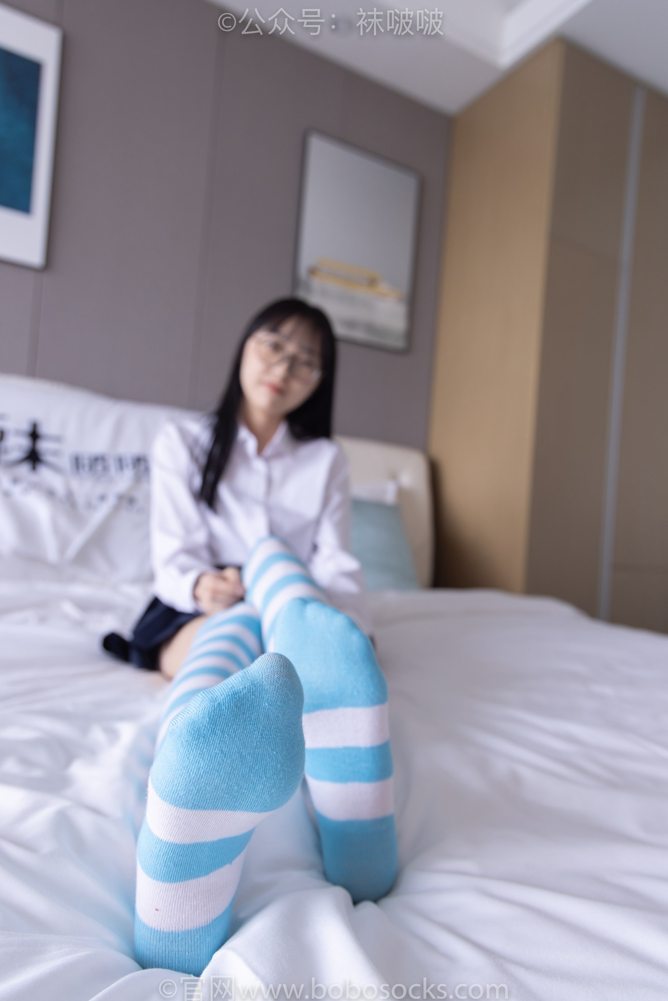 图片[126]-[BoBoSocks袜啵啵]NO.070 稚予-皮鞋、拖鞋、过膝袜、白棉袜[148P] – 速更版-美库