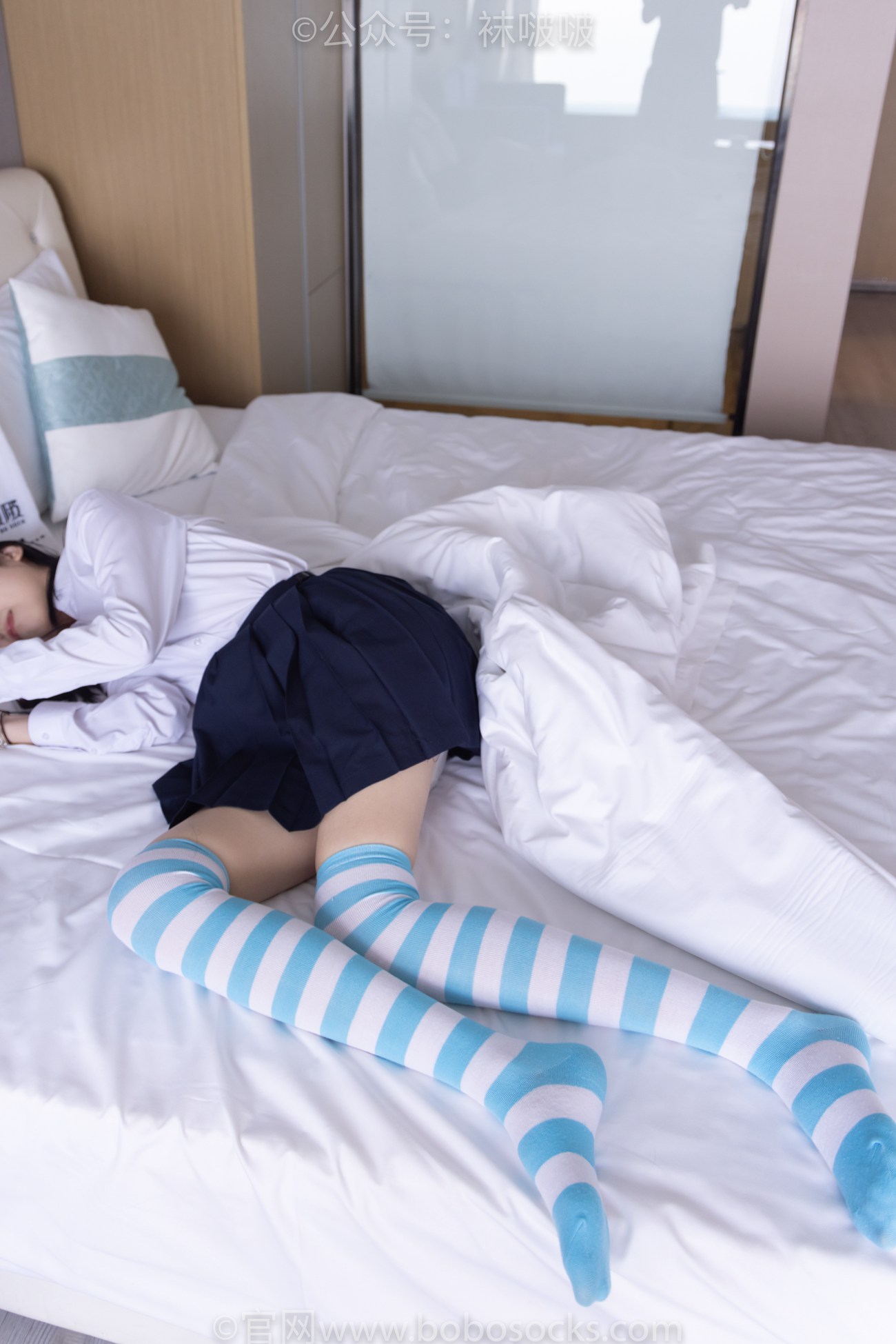 图片[144]-[BoBoSocks袜啵啵]NO.070 稚予-皮鞋、拖鞋、过膝袜、白棉袜[148P] – 速更版-美库