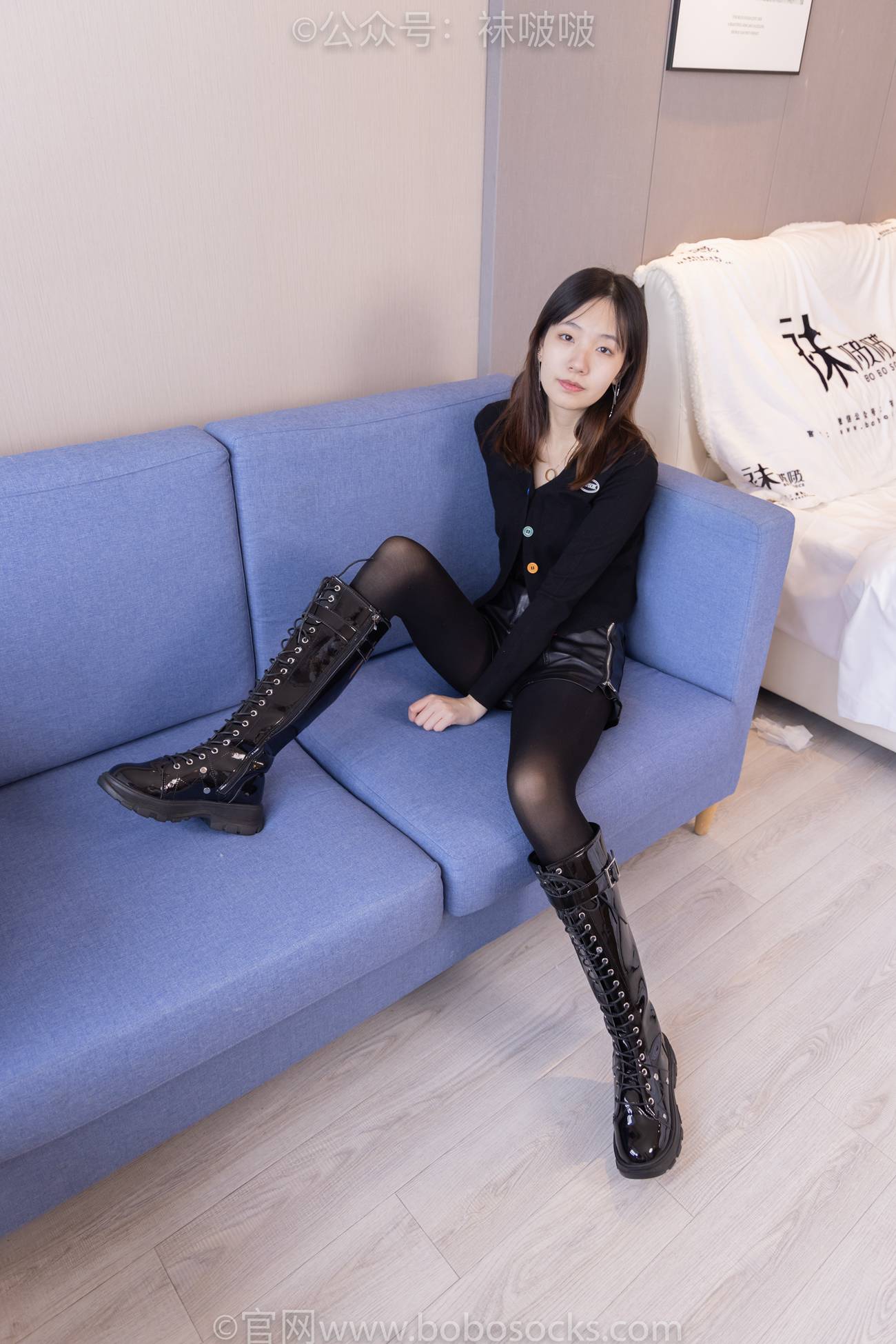 图片[17]-[BoBoSocks袜啵啵]NO.072 小甜豆-两双长靴、厚黑丝、厚肉丝[144P] – 速更版-美库