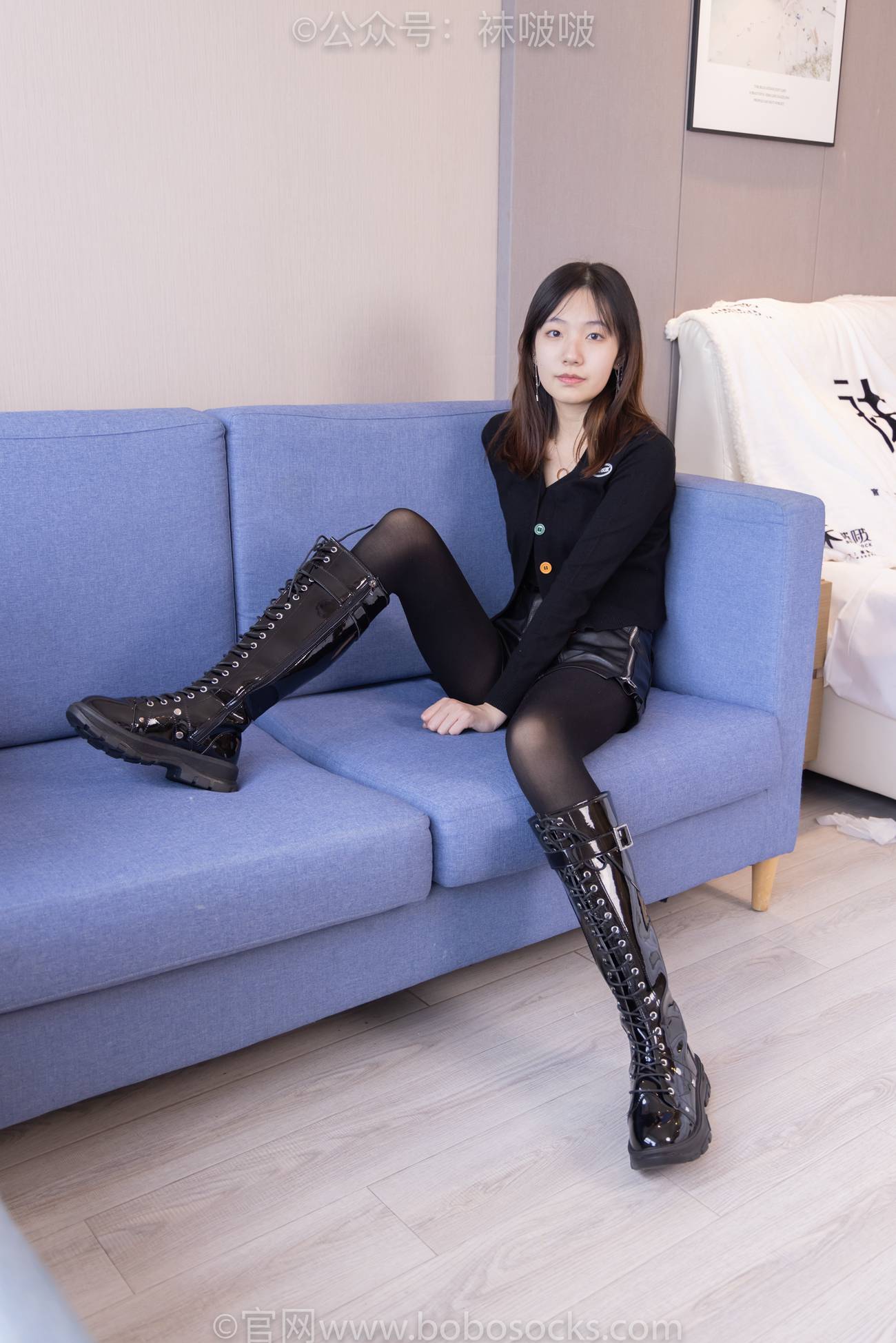 图片[18]-[BoBoSocks袜啵啵]NO.072 小甜豆-两双长靴、厚黑丝、厚肉丝[144P] – 速更版-美库