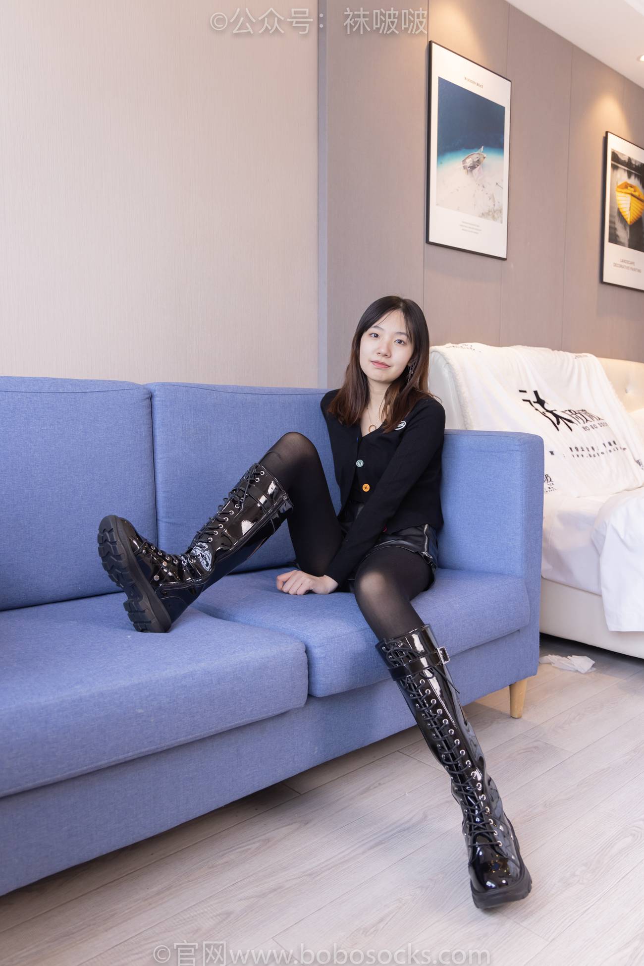 图片[21]-[BoBoSocks袜啵啵]NO.072 小甜豆-两双长靴、厚黑丝、厚肉丝[144P] – 速更版-美库