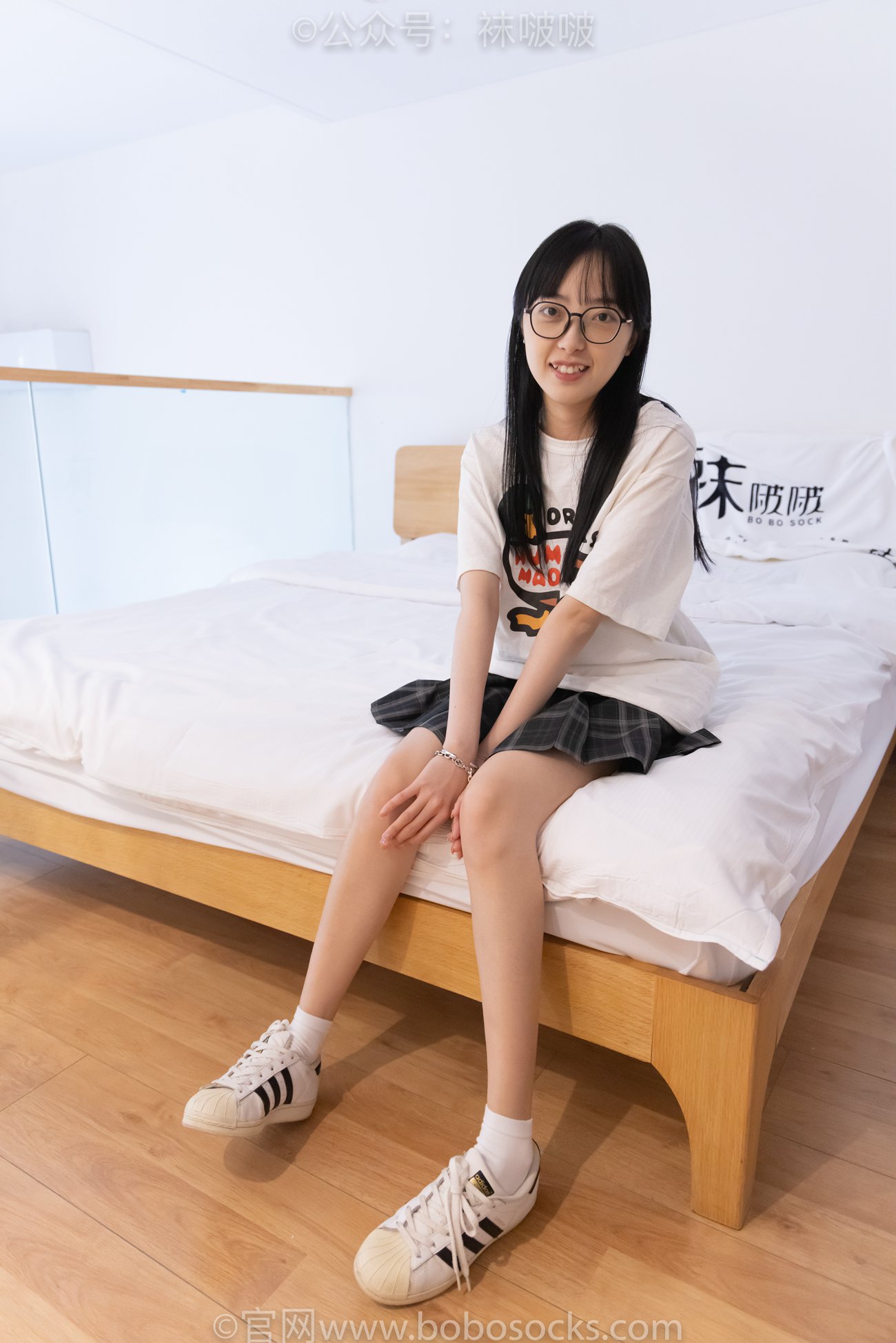 图片[10]-[BoBoSocks袜啵啵]NO.073 稚予-贝壳头、白棉袜、裸足[145P] – 速更版-美库