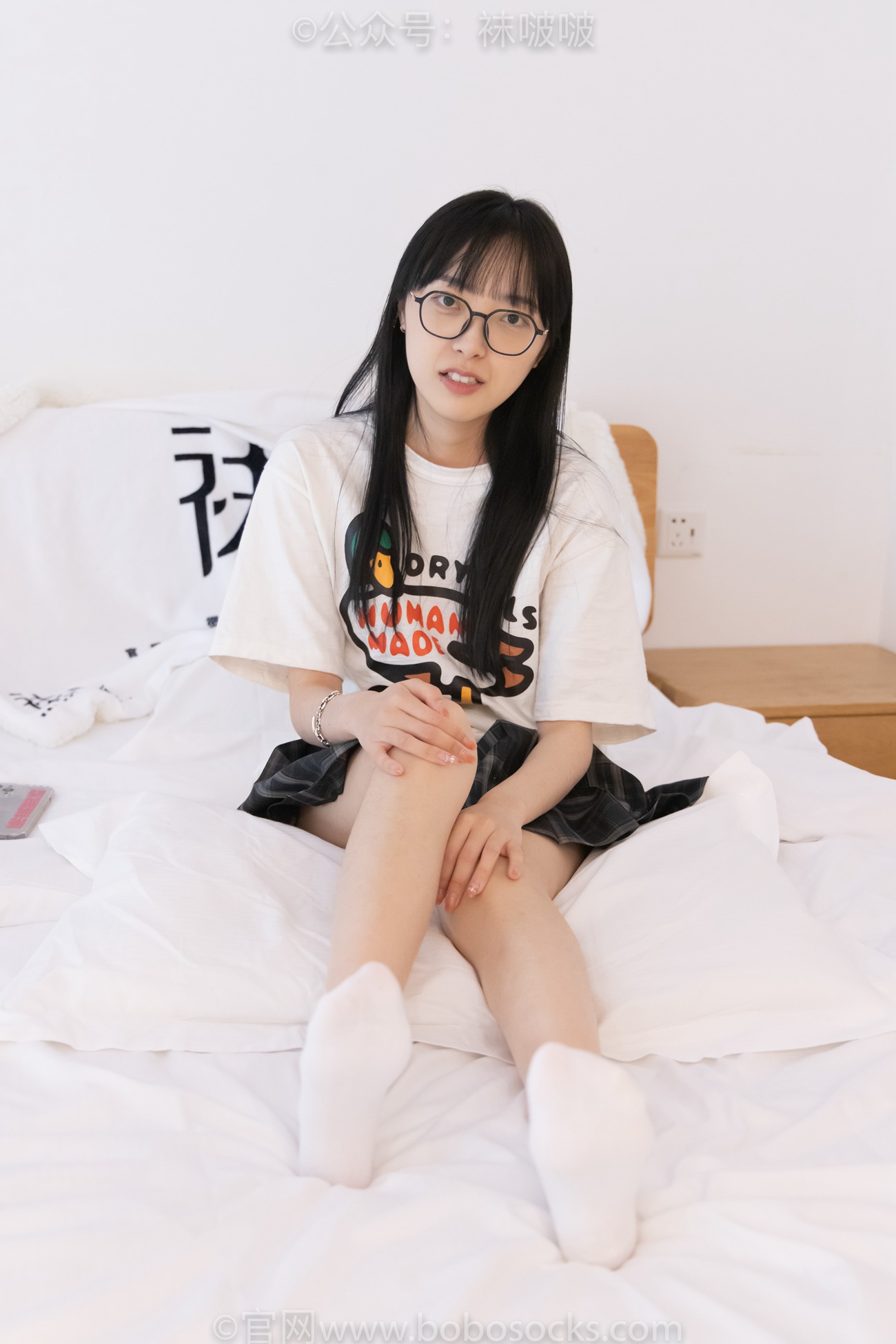 图片[40]-[BoBoSocks袜啵啵]NO.073 稚予-贝壳头、白棉袜、裸足[145P] – 速更版-美库