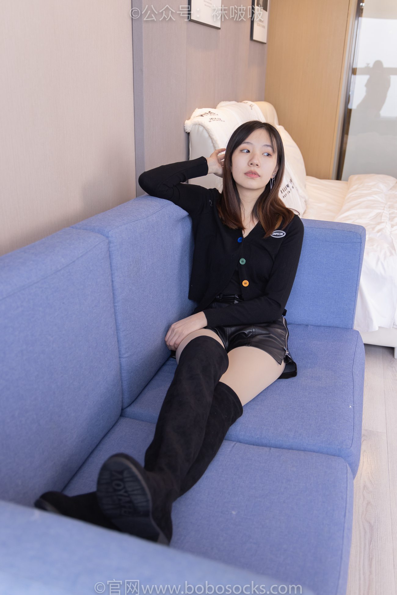 图片[79]-[BoBoSocks袜啵啵]NO.072 小甜豆-两双长靴、厚黑丝、厚肉丝[144P] – 速更版-美库