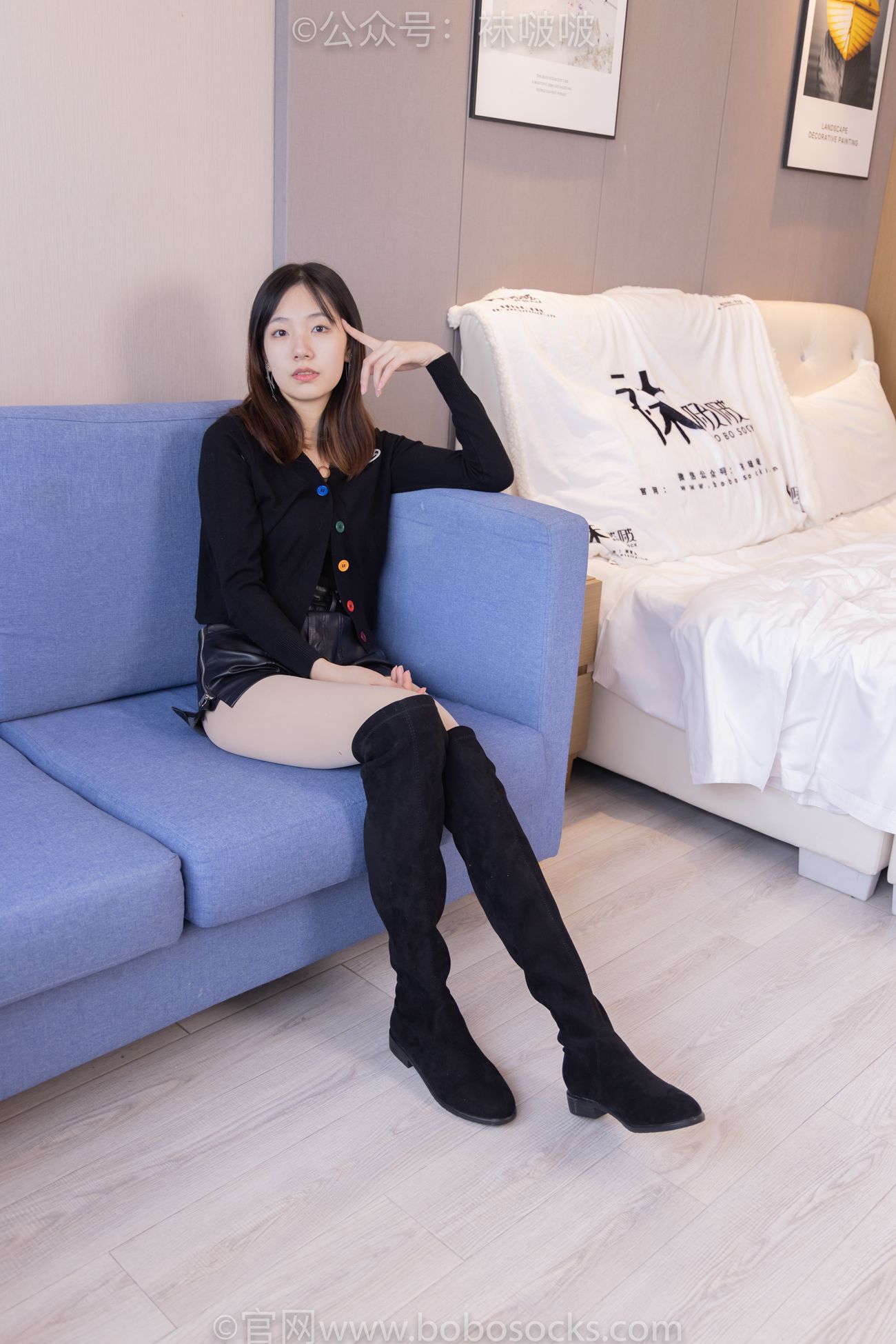 图片[85]-[BoBoSocks袜啵啵]NO.072 小甜豆-两双长靴、厚黑丝、厚肉丝[144P] – 速更版-美库