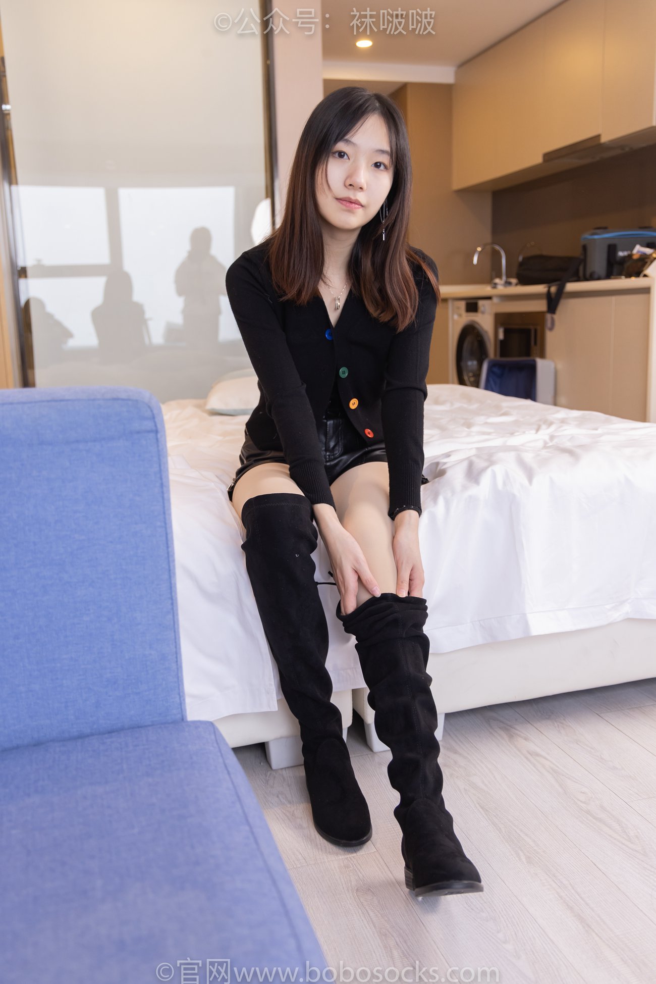 图片[102]-[BoBoSocks袜啵啵]NO.072 小甜豆-两双长靴、厚黑丝、厚肉丝[144P] – 速更版-美库