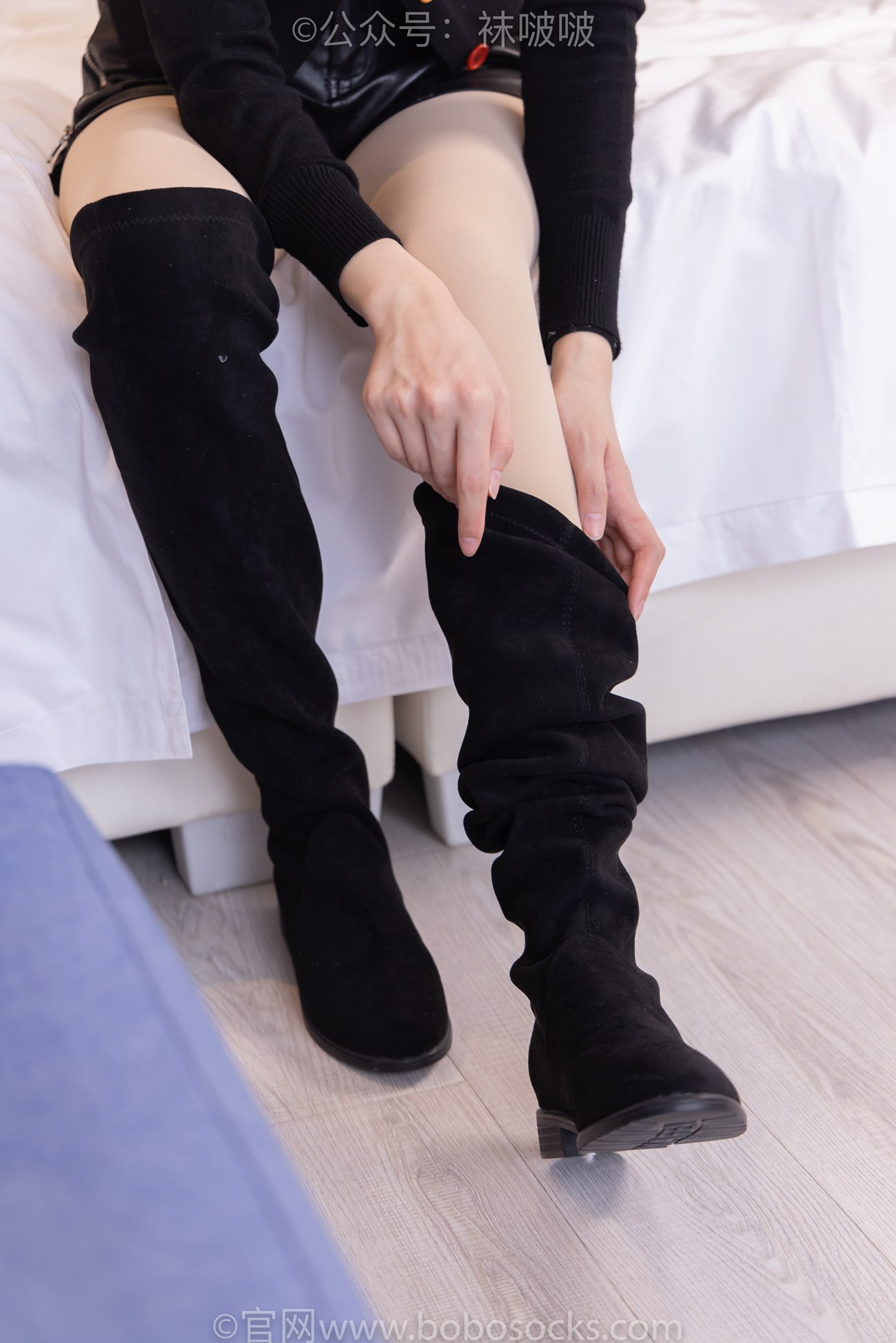 图片[103]-[BoBoSocks袜啵啵]NO.072 小甜豆-两双长靴、厚黑丝、厚肉丝[144P] – 速更版-美库