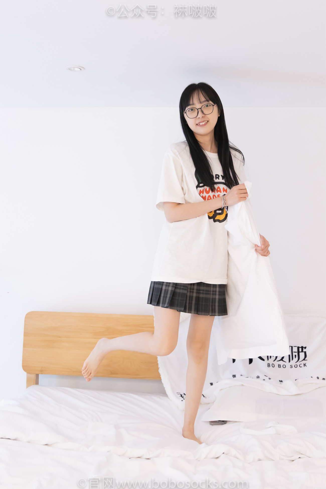 图片[112]-[BoBoSocks袜啵啵]NO.073 稚予-贝壳头、白棉袜、裸足[145P] – 速更版-美库