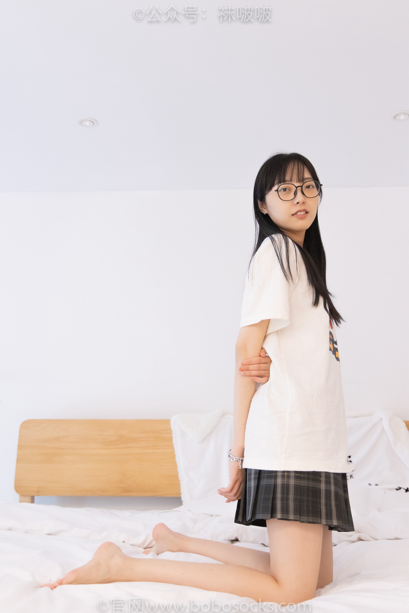 图片[121]-[BoBoSocks袜啵啵]NO.073 稚予-贝壳头、白棉袜、裸足[145P] – 速更版-美库