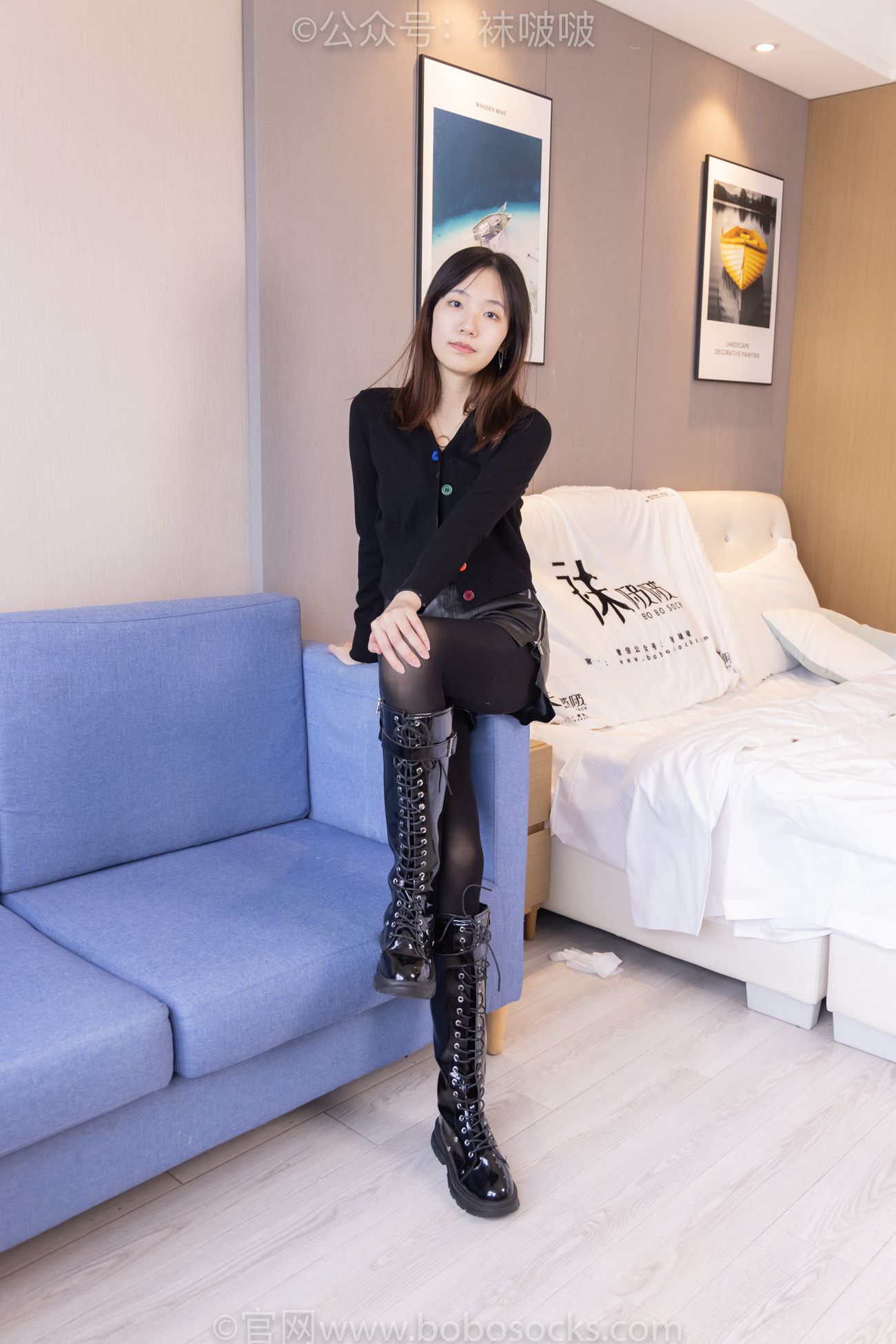 图片[144]-[BoBoSocks袜啵啵]NO.072 小甜豆-两双长靴、厚黑丝、厚肉丝[144P] – 速更版-美库