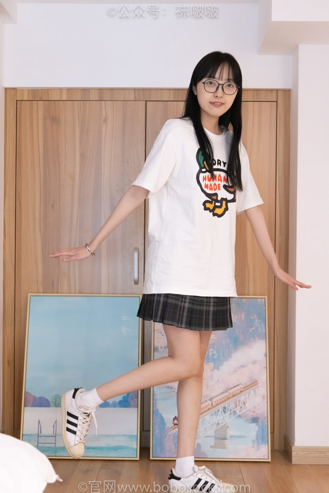 图片[145]-[BoBoSocks袜啵啵]NO.073 稚予-贝壳头、白棉袜、裸足[145P] – 速更版-美库