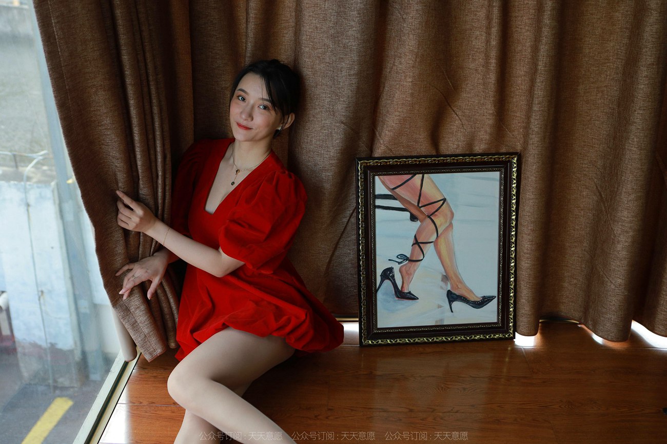 图片[60]-[IESS异思趣向] 2022.02.10 丝享家1001：秋秋《跨年夜性感红裙》[91P] – 速更版-美库