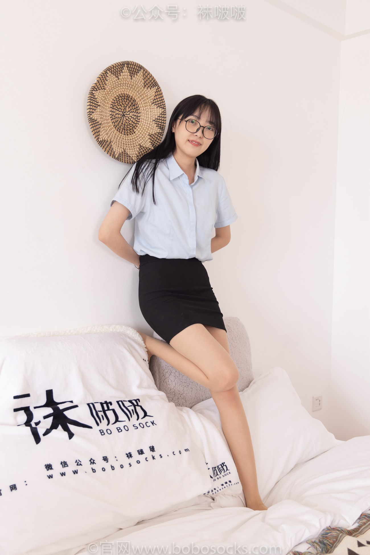 图片[111]-[BoBoSocks袜啵啵]NO.076 稚予-建行制服、平底鞋、肉丝[134P] – 速更版-美库