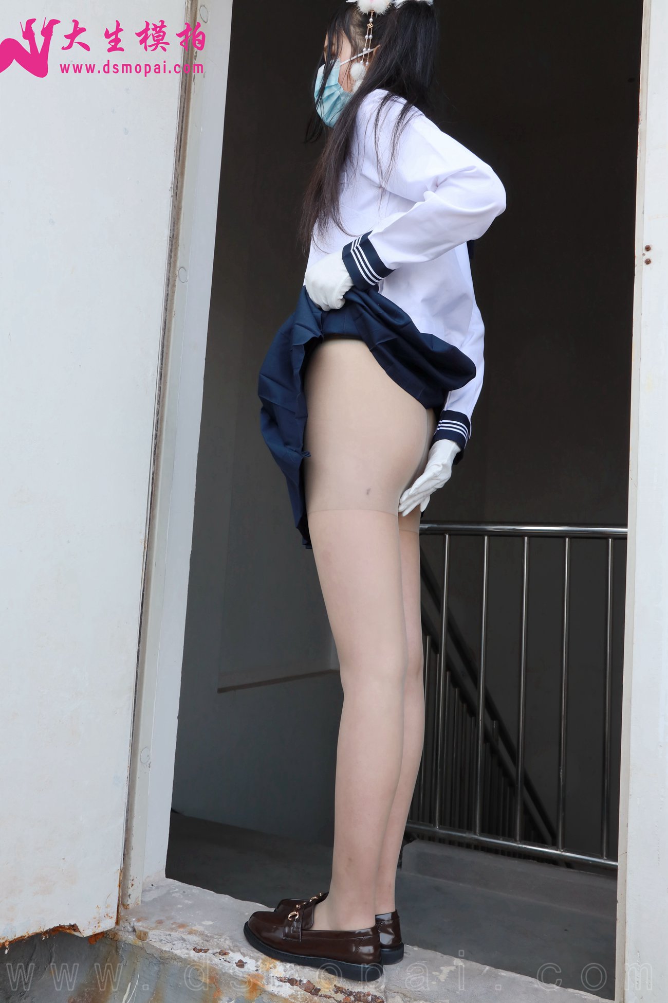 图片[46]-大生模拍 NO.269 梦梦 双马尾JK无内[63P] – 速更版-美库