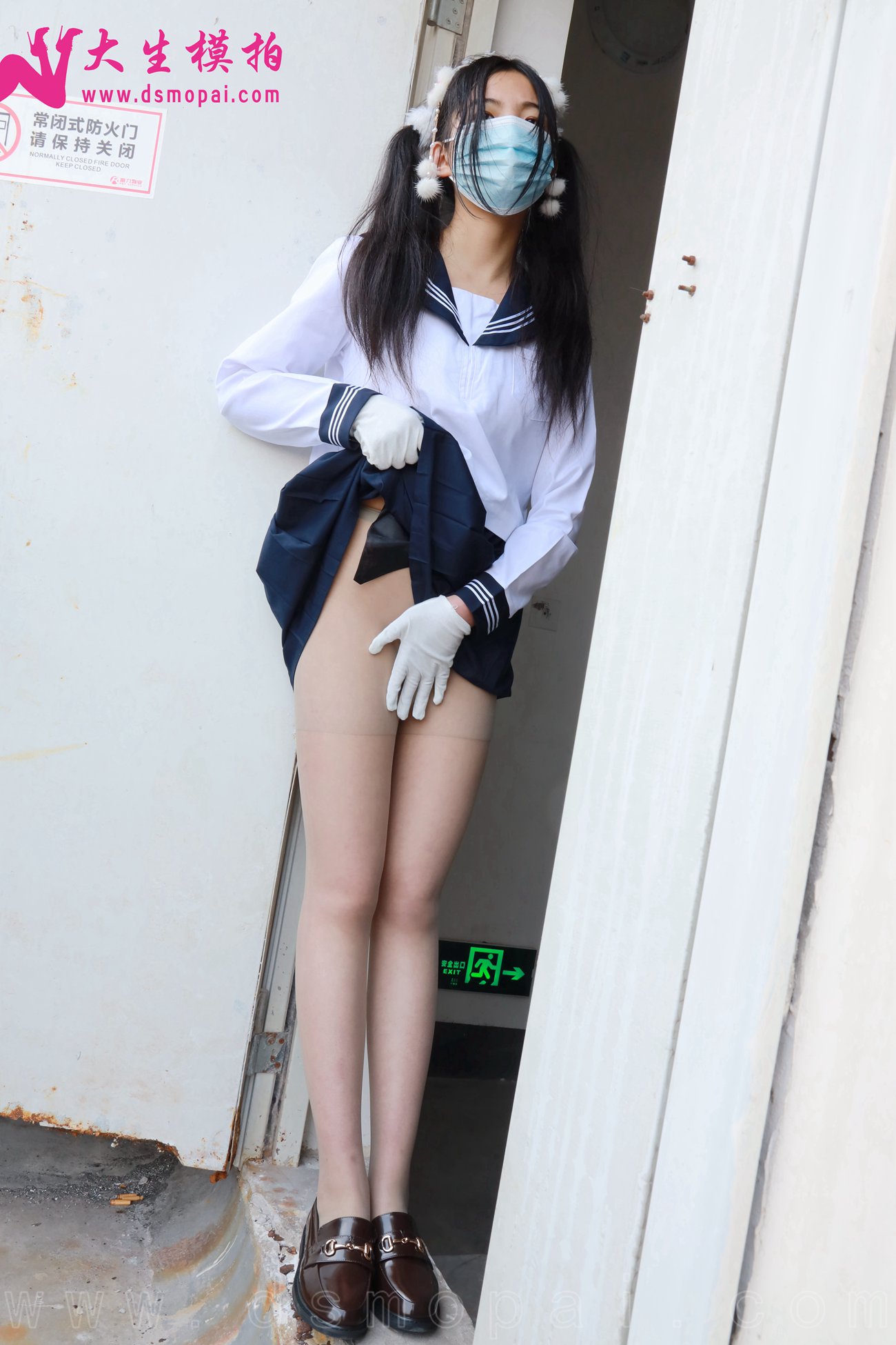 图片[49]-大生模拍 NO.269 梦梦 双马尾JK无内[63P] – 速更版-美库