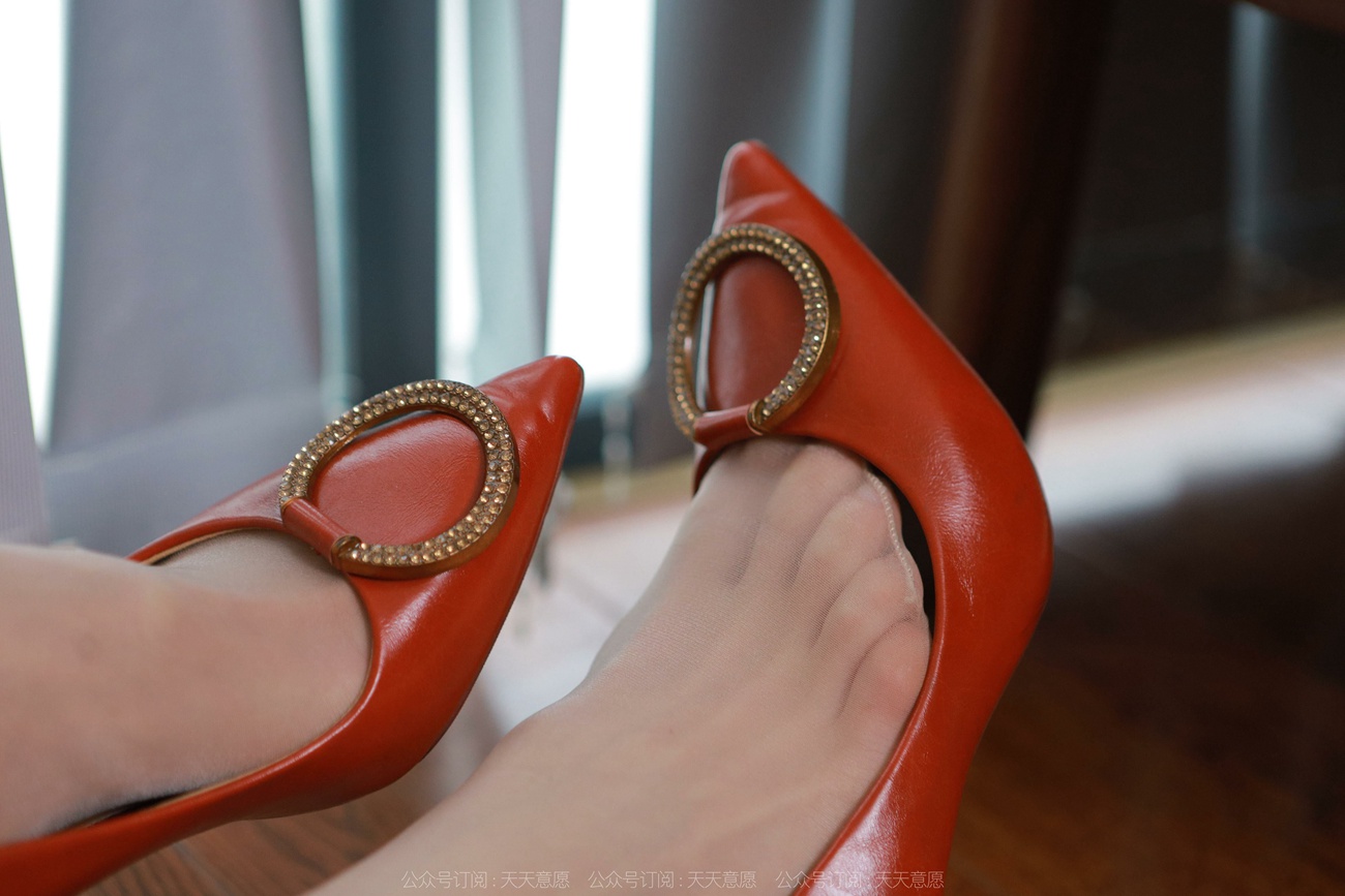 图片[49]-[IESS异思趣向] 2022.02.12 丝享家1003：小六《橘红高跟性感短裙》[93P] – 速更版-美库