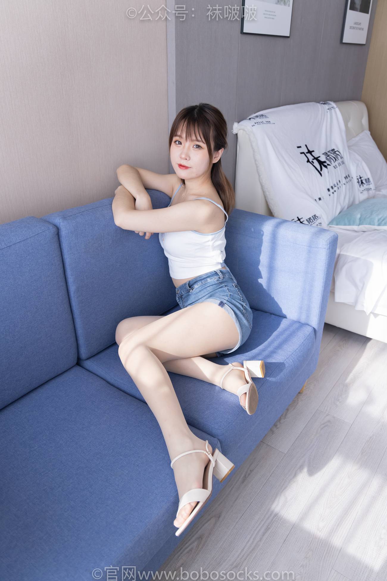 图片[21]-[BoBoSocks袜啵啵]NO.077 朵朵-凉鞋、肉丝[139P] – 速更版-美库