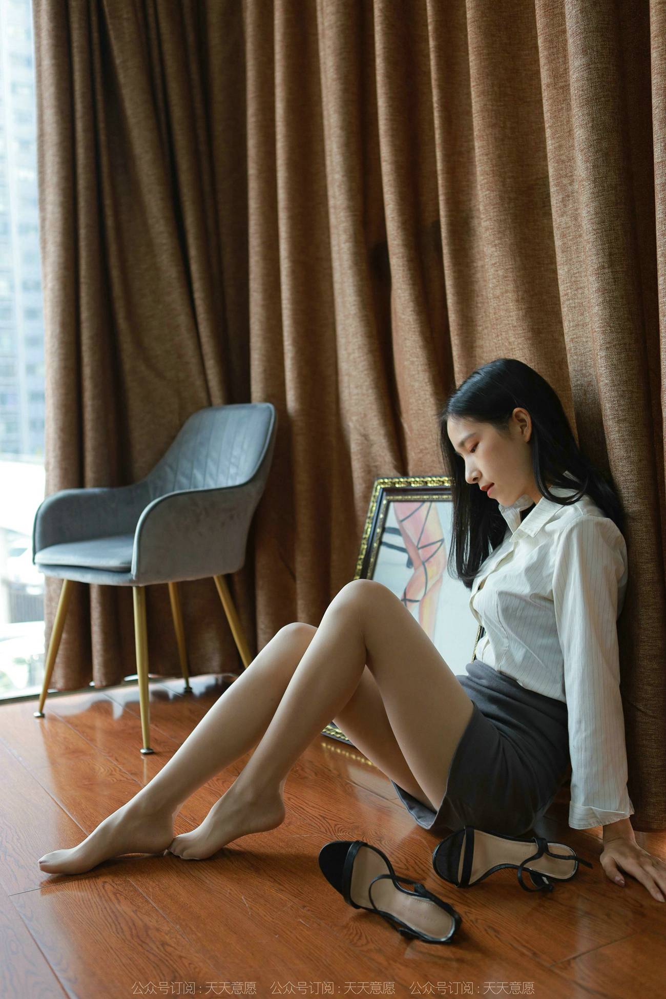 图片[70]-[IESS异思趣向] 2022.02.14 丝享家1004：美子《地板上的尤物》[89P] – 速更版-美库