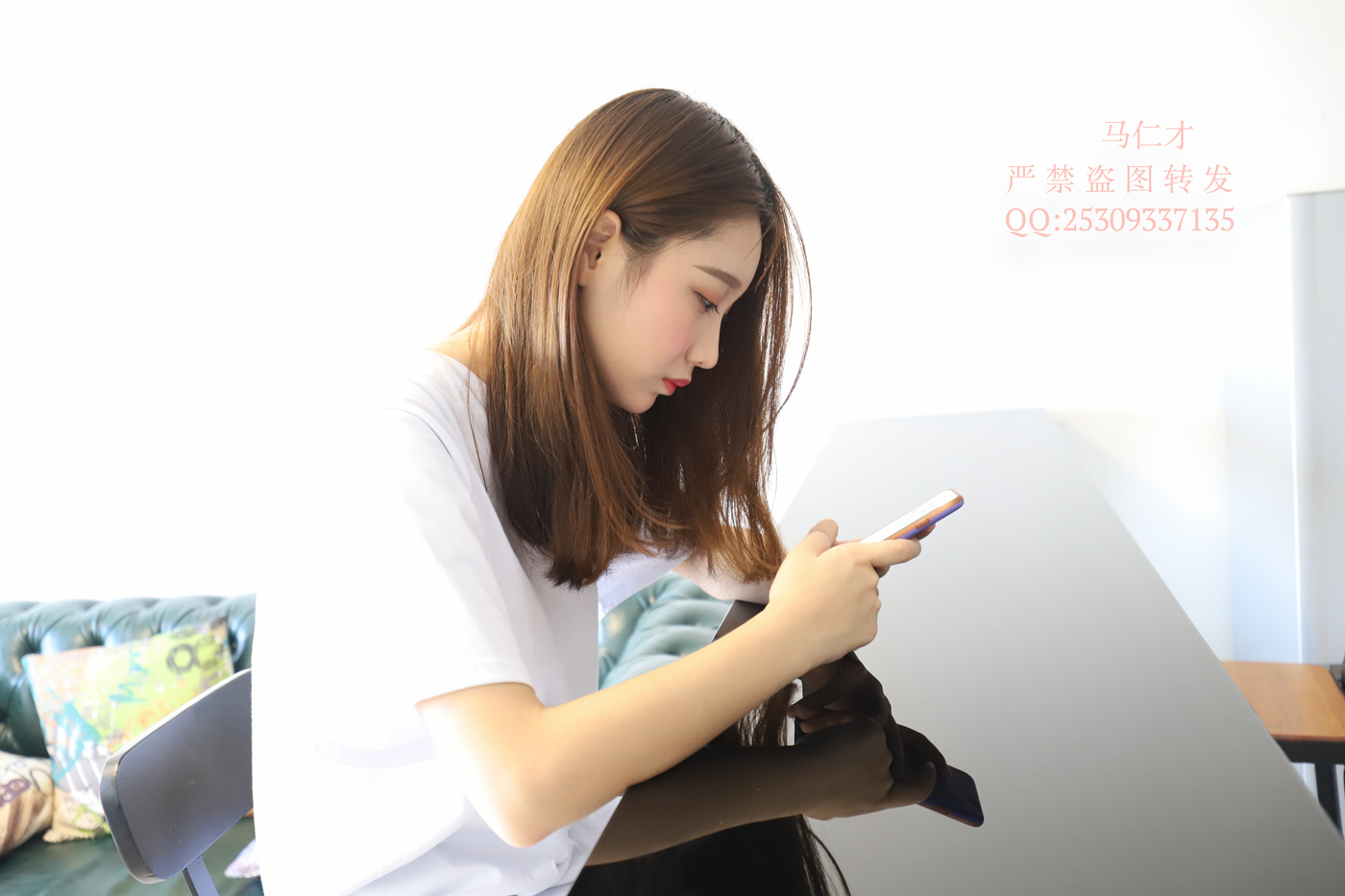 图片[14]-大西瓜爱牙膏-2018 9月活动 模特1（一） 灰丝 [109P] – 速更版-美库