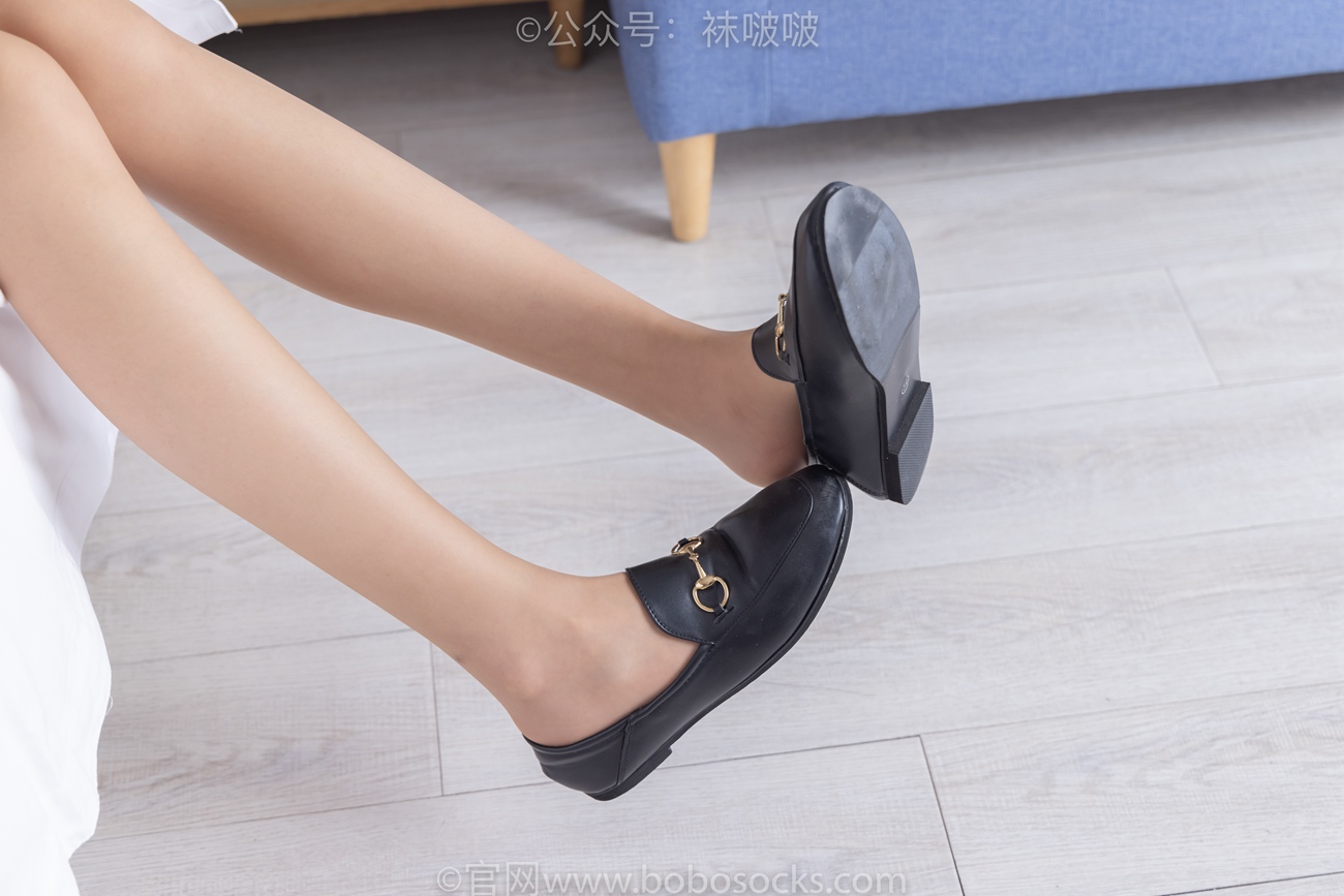 图片[19]-[BoBoSocks袜啵啵]NO.078 小甜豆-招行制服、平底鞋、灰丝[139P] – 速更版-美库