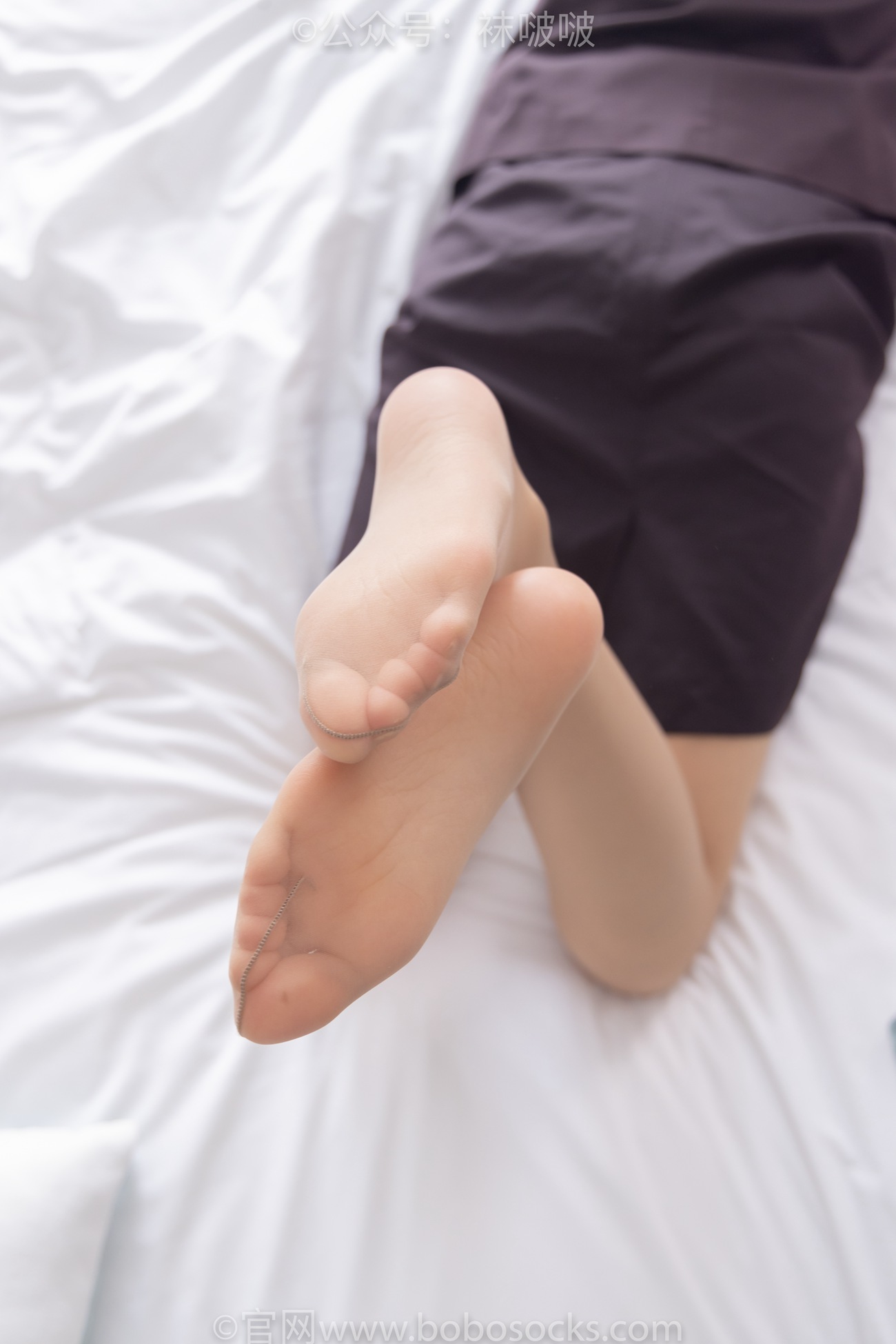 图片[100]-[BoBoSocks袜啵啵]NO.078 小甜豆-招行制服、平底鞋、灰丝[139P] – 速更版-美库