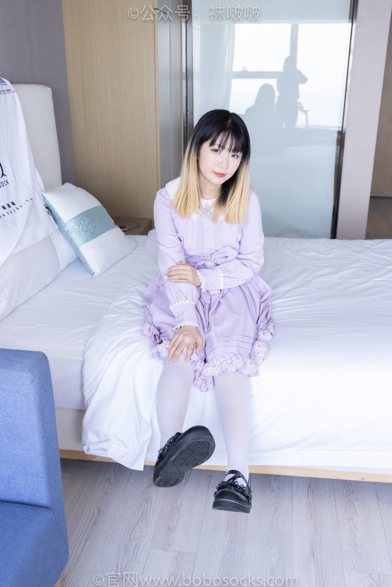 图片[13]-[BoBoSocks袜啵啵]NO.079 砂糖-皮鞋、厚白丝（花絮版）[140P] – 速更版-美库