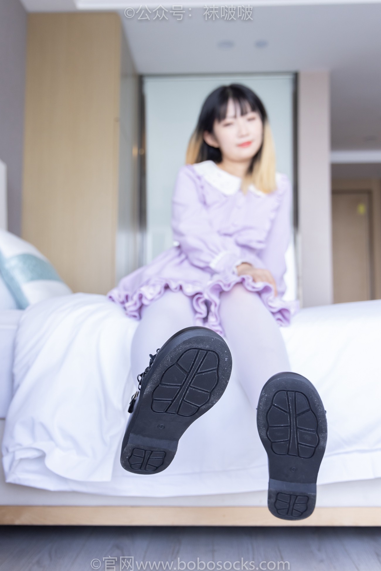 图片[16]-[BoBoSocks袜啵啵]NO.079 砂糖-皮鞋、厚白丝（花絮版）[140P] – 速更版-美库