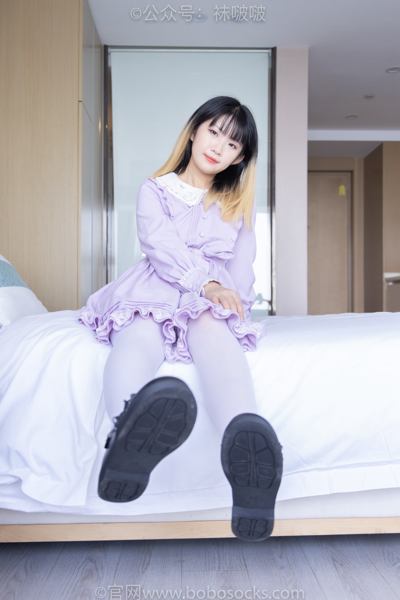 图片[17]-[BoBoSocks袜啵啵]NO.079 砂糖-皮鞋、厚白丝（花絮版）[140P] – 速更版-美库