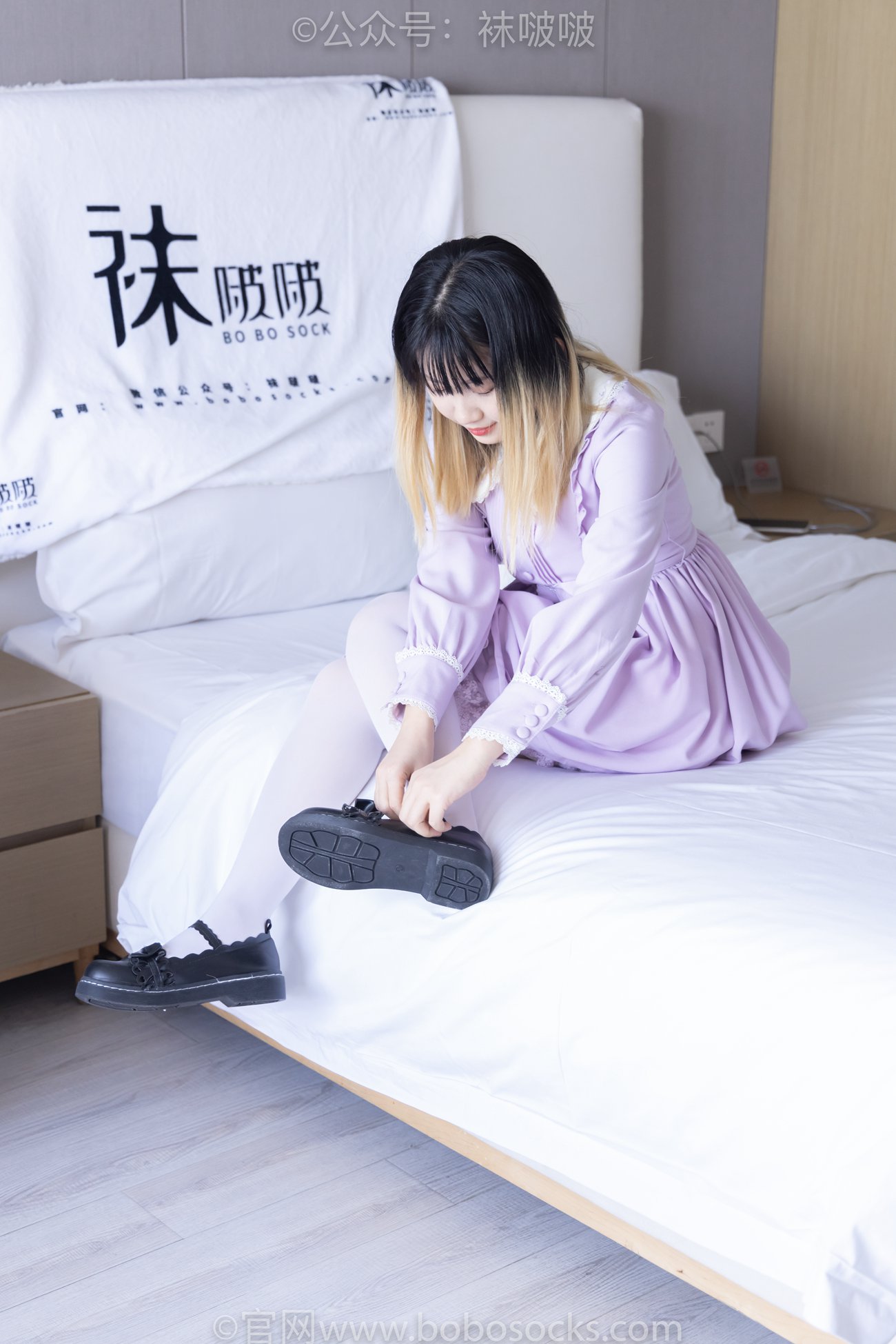 图片[24]-[BoBoSocks袜啵啵]NO.079 砂糖-皮鞋、厚白丝（花絮版）[140P] – 速更版-美库