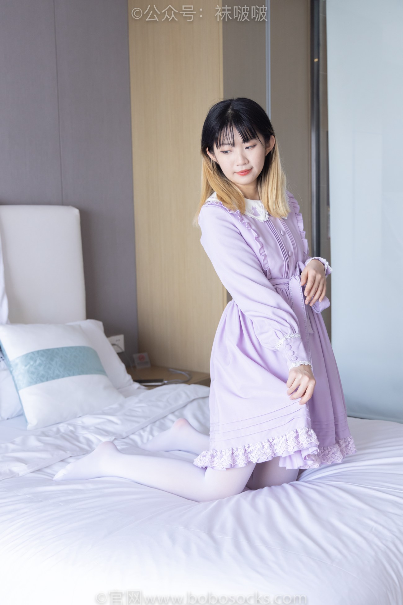 图片[50]-[BoBoSocks袜啵啵]NO.079 砂糖-皮鞋、厚白丝（花絮版）[140P] – 速更版-美库