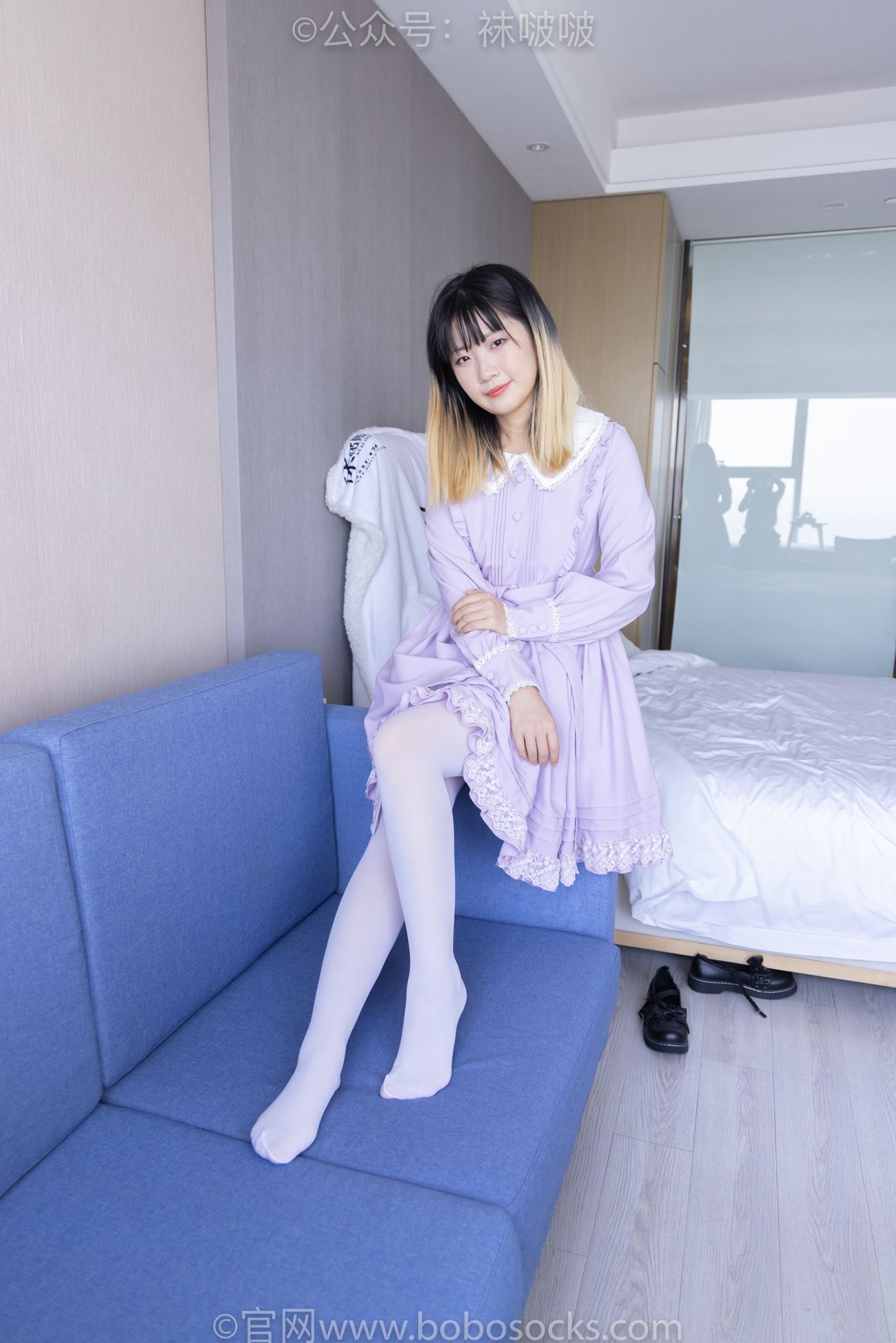 图片[114]-[BoBoSocks袜啵啵]NO.079 砂糖-皮鞋、厚白丝（花絮版）[140P] – 速更版-美库