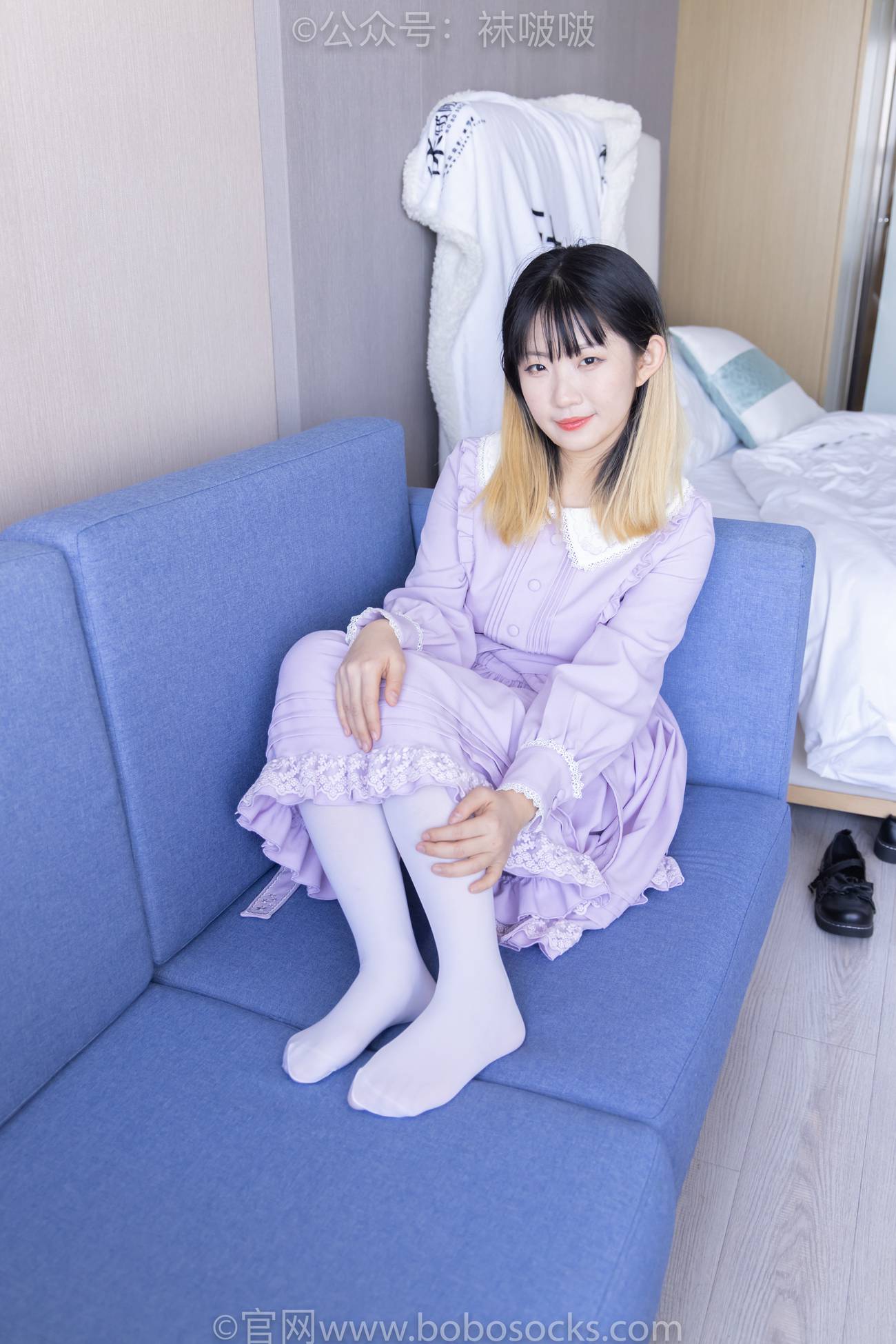 图片[113]-[BoBoSocks袜啵啵]NO.079 砂糖-皮鞋、厚白丝（花絮版）[140P] – 速更版-美库