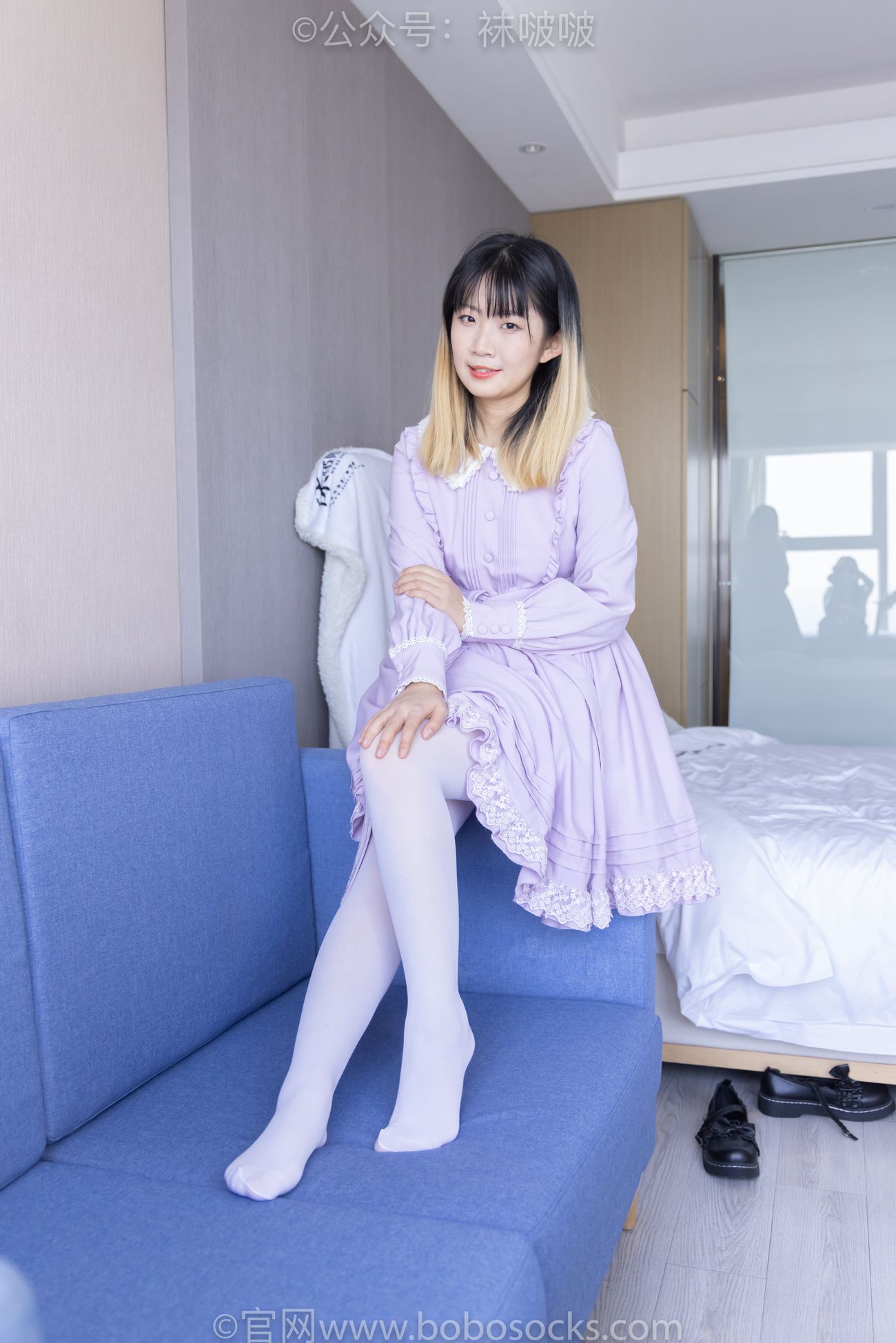 图片[115]-[BoBoSocks袜啵啵]NO.079 砂糖-皮鞋、厚白丝（花絮版）[140P] – 速更版-美库