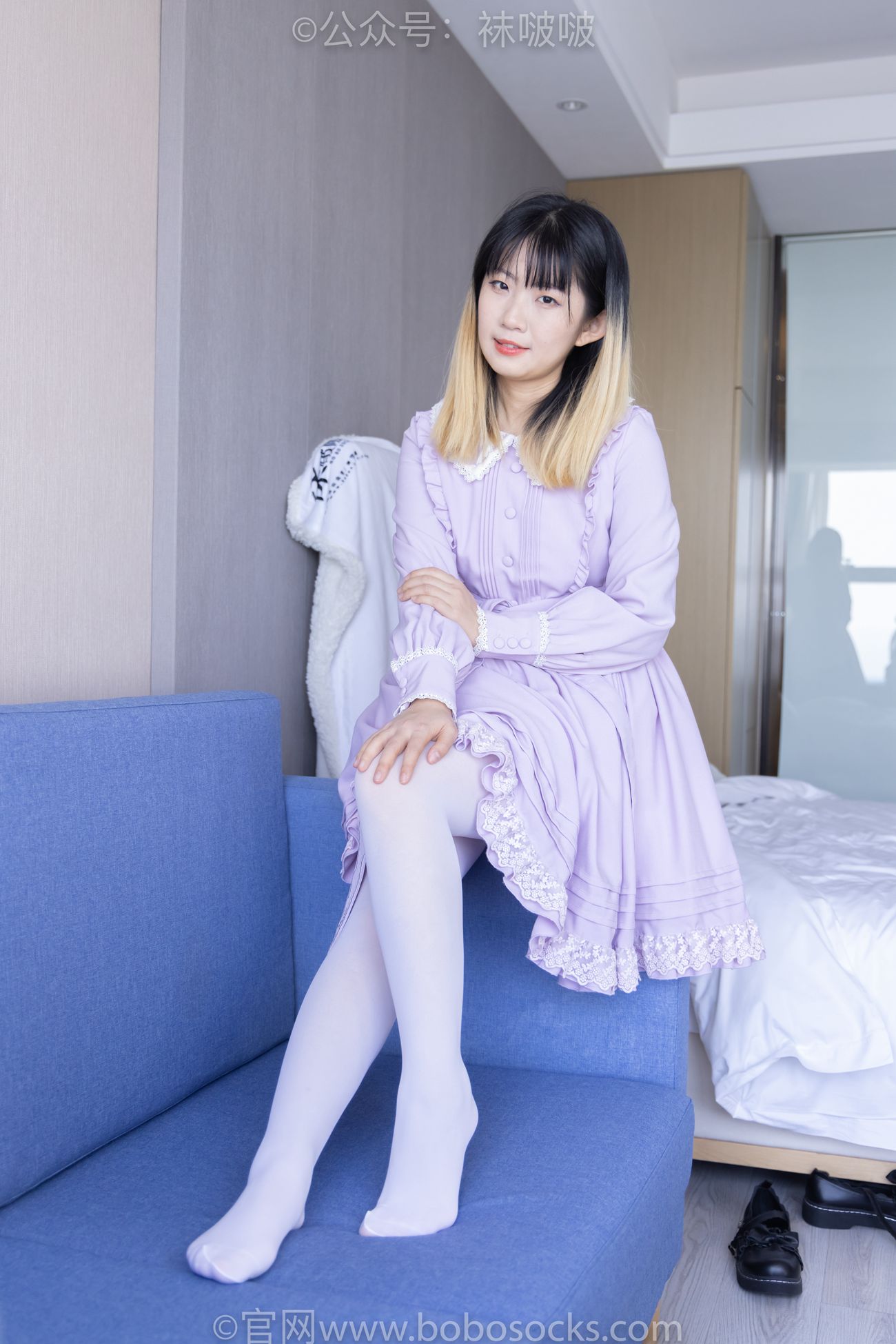 图片[116]-[BoBoSocks袜啵啵]NO.079 砂糖-皮鞋、厚白丝（花絮版）[140P] – 速更版-美库