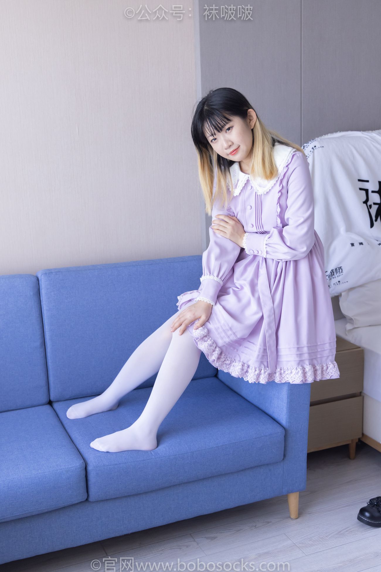 图片[124]-[BoBoSocks袜啵啵]NO.079 砂糖-皮鞋、厚白丝（花絮版）[140P] – 速更版-美库