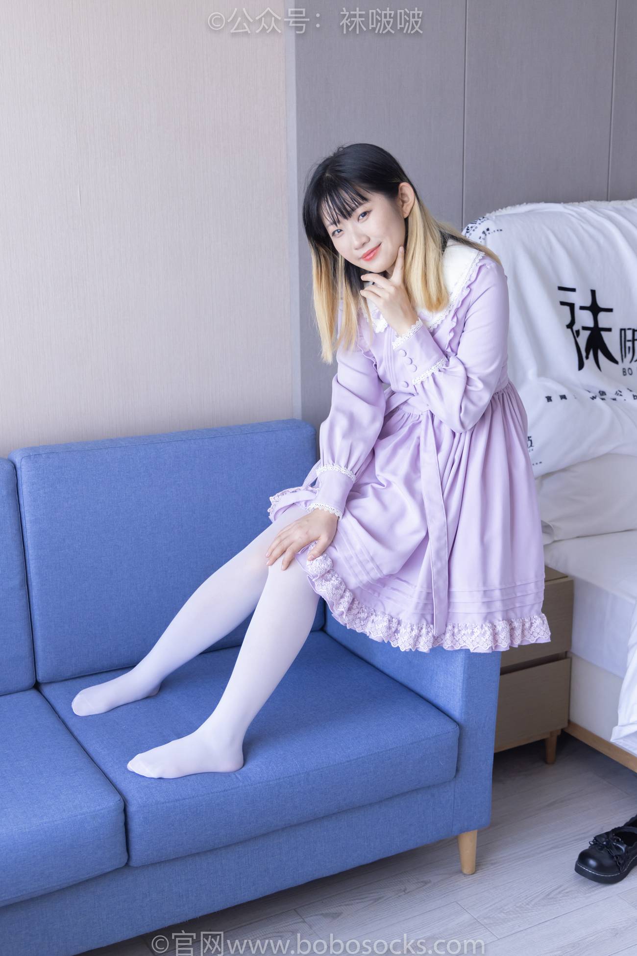 图片[125]-[BoBoSocks袜啵啵]NO.079 砂糖-皮鞋、厚白丝（花絮版）[140P] – 速更版-美库