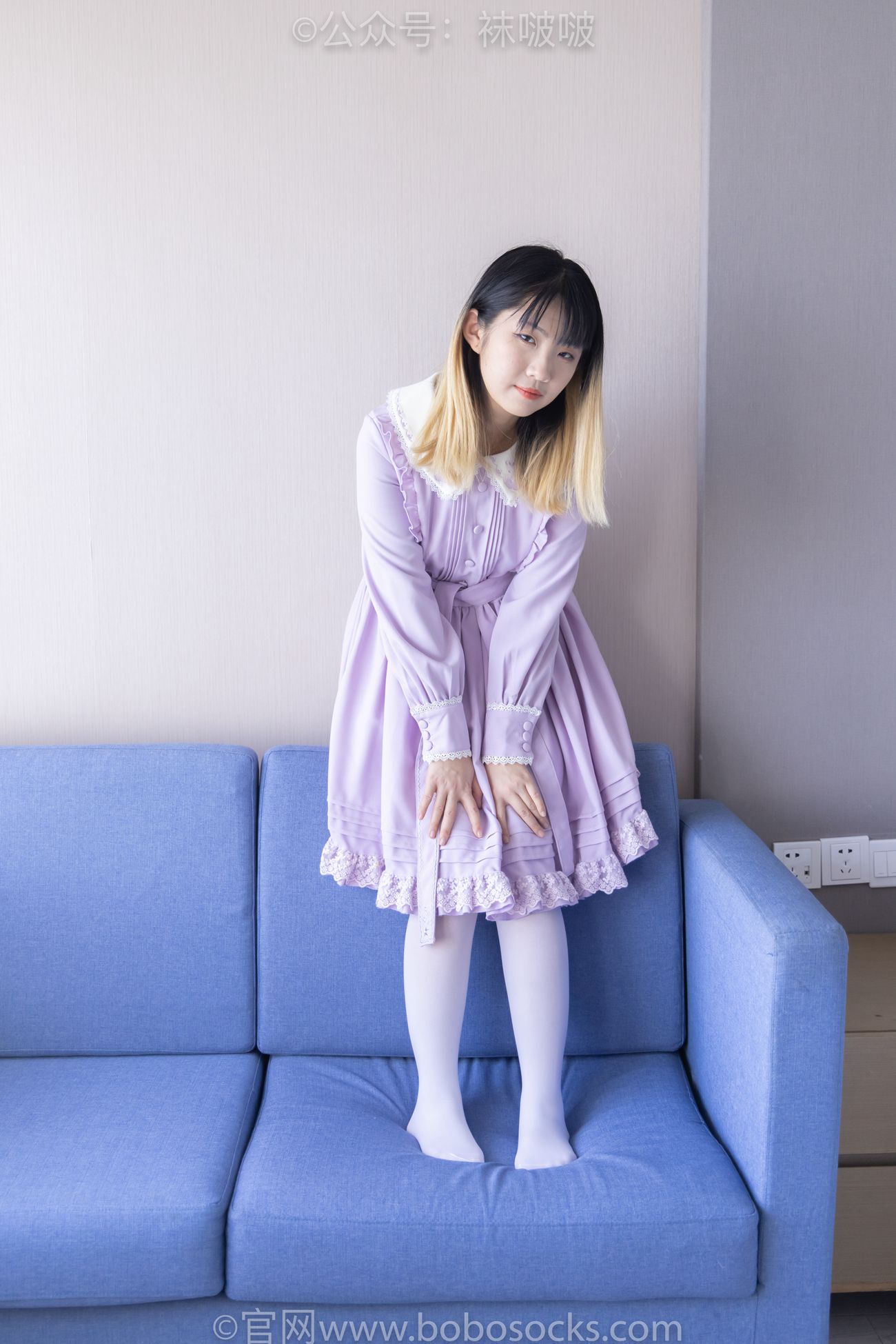 图片[129]-[BoBoSocks袜啵啵]NO.079 砂糖-皮鞋、厚白丝（花絮版）[140P] – 速更版-美库